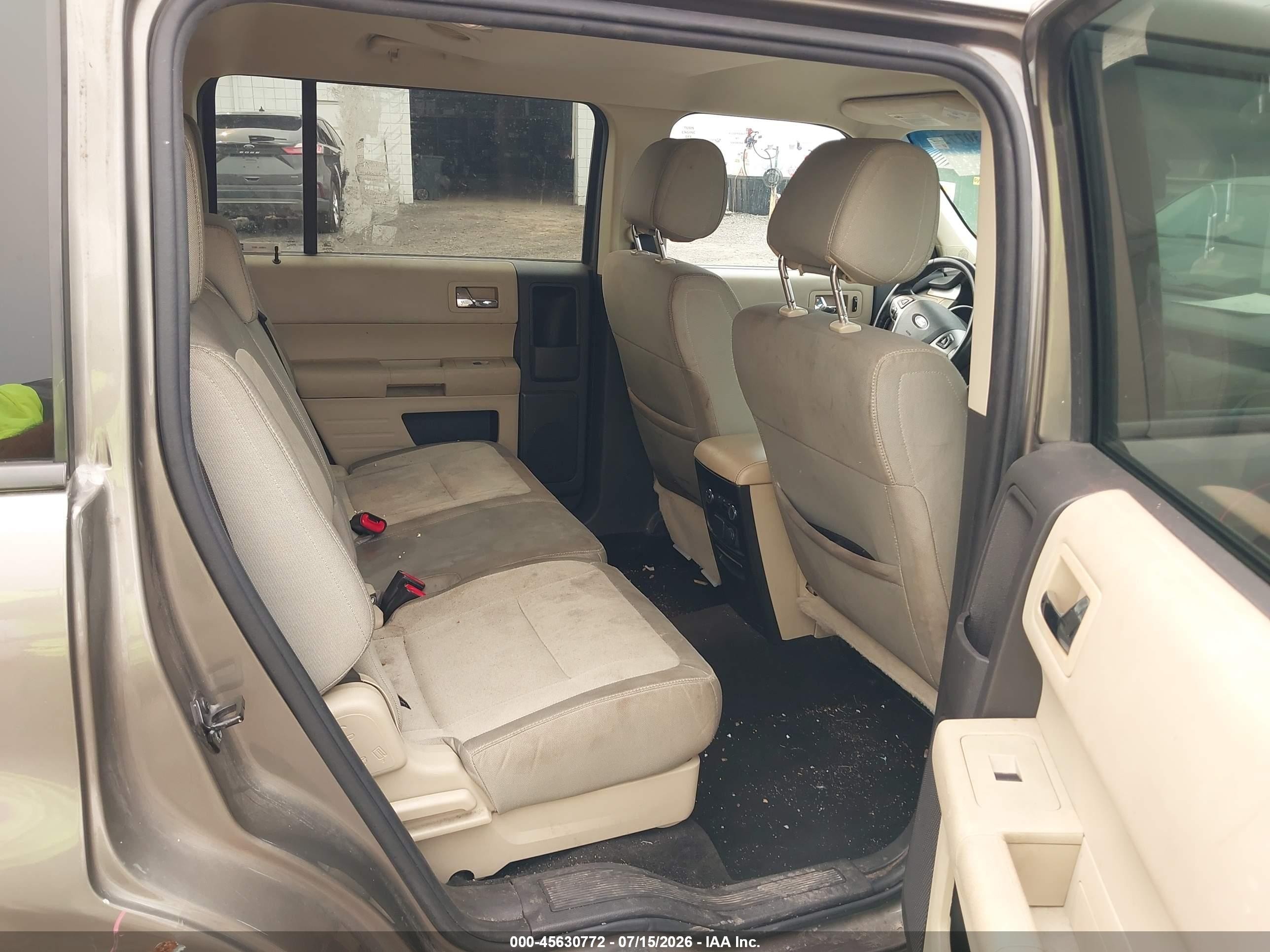 2013 Ford Flex Se Brown vin: 2FMGK5B83DBD22771
