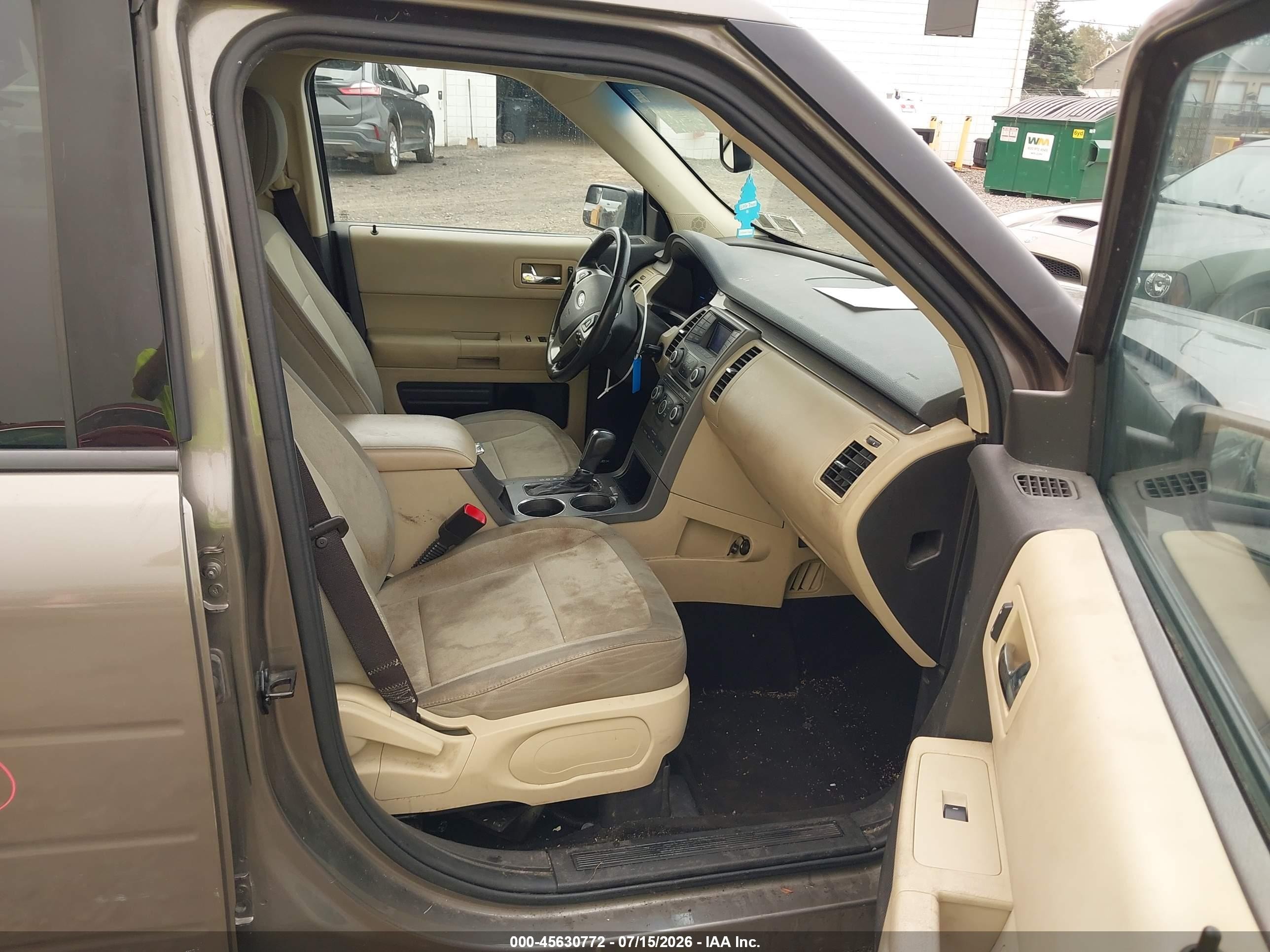 2013 Ford Flex Se Brown vin: 2FMGK5B83DBD22771