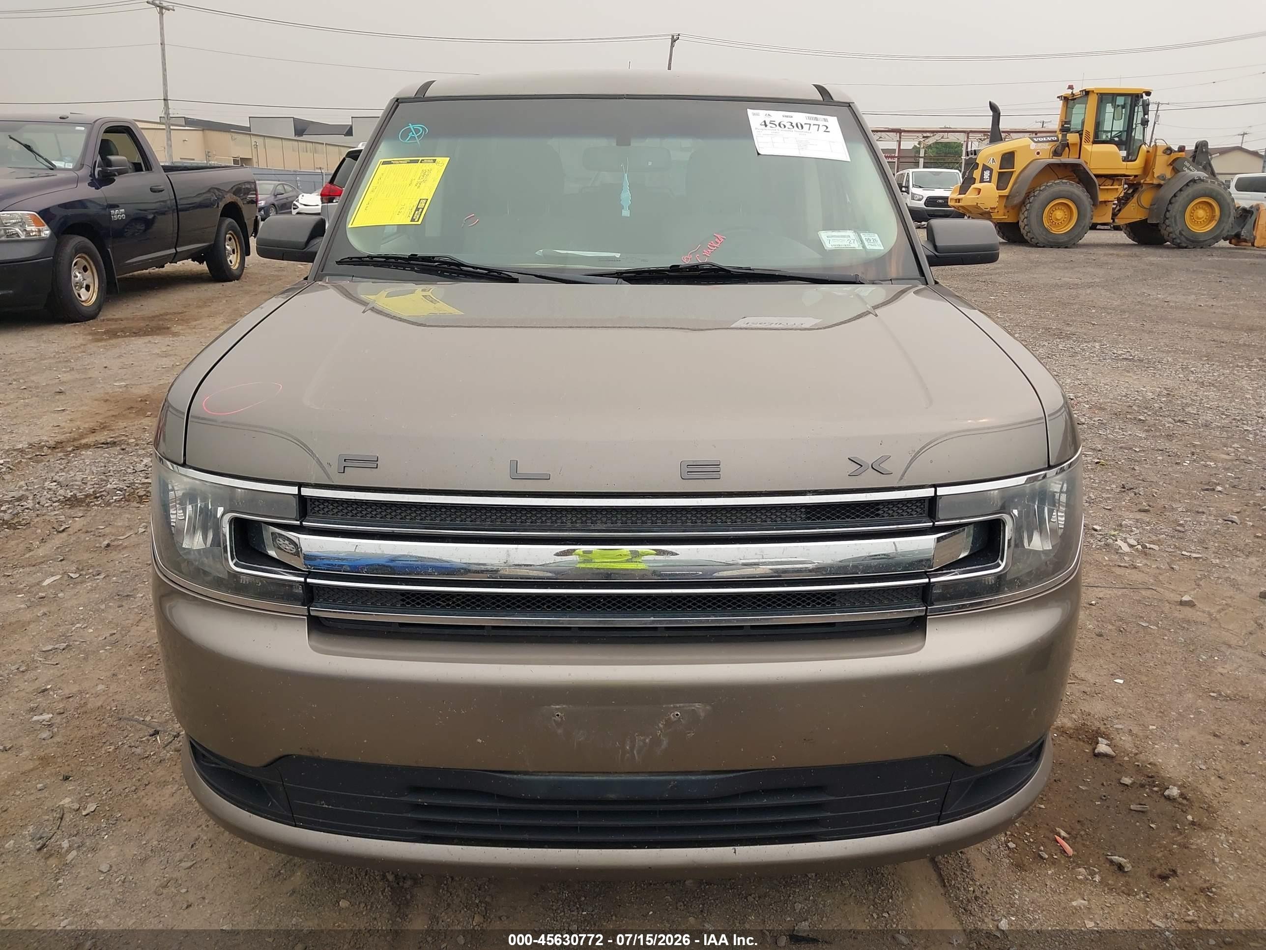 2013 Ford Flex Se Brown vin: 2FMGK5B83DBD22771