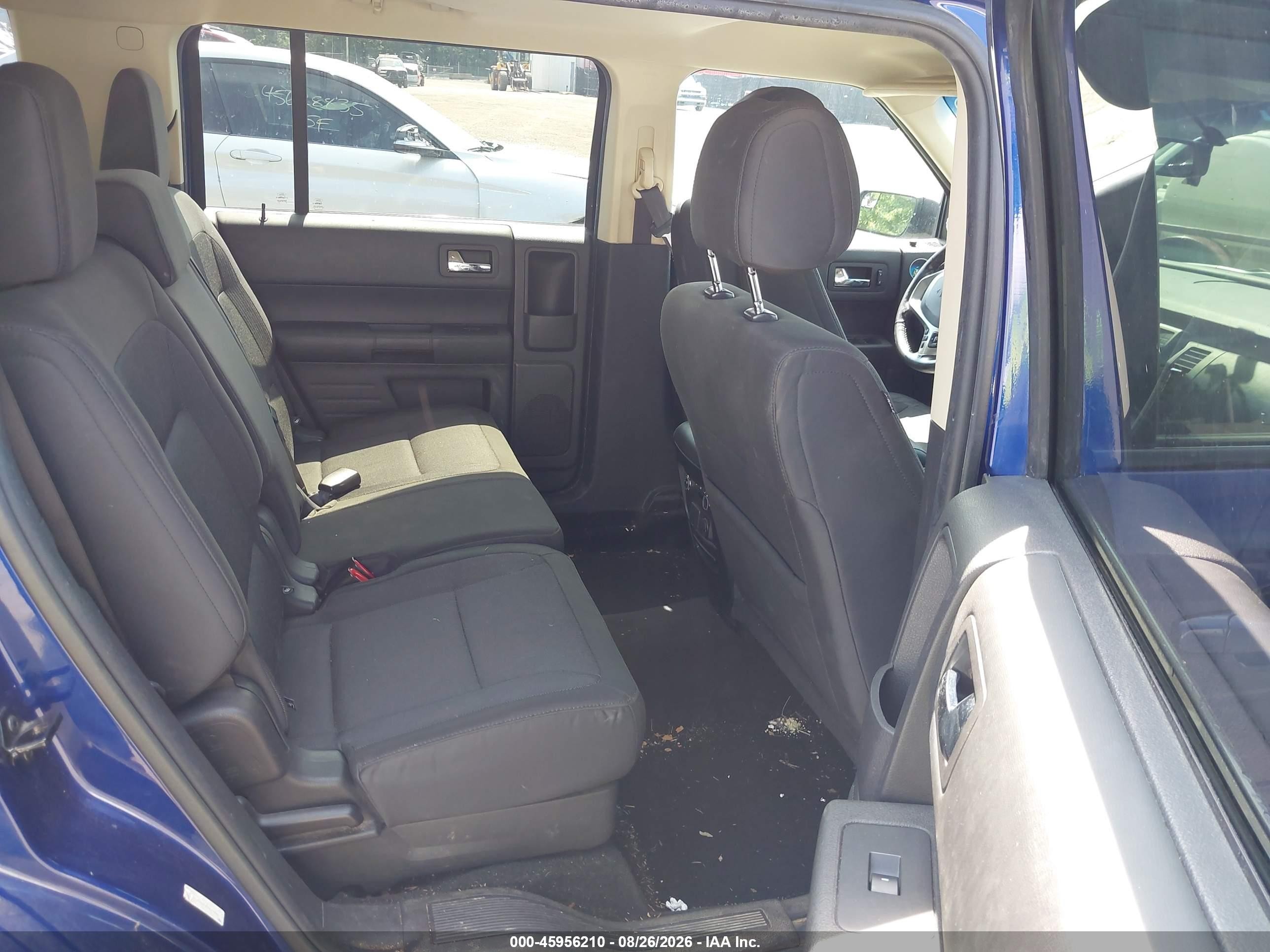 2014 Ford Flex Se Blue vin: 2FMGK5B83EBD07494