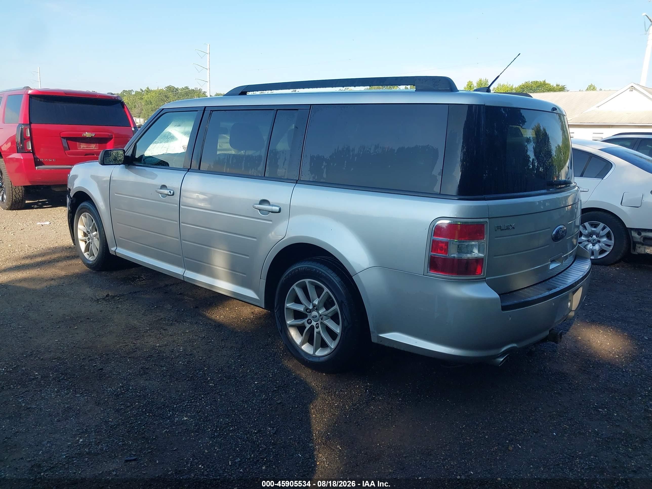 2014 Ford Flex Se Silver vin: 2FMGK5B83EBD41158