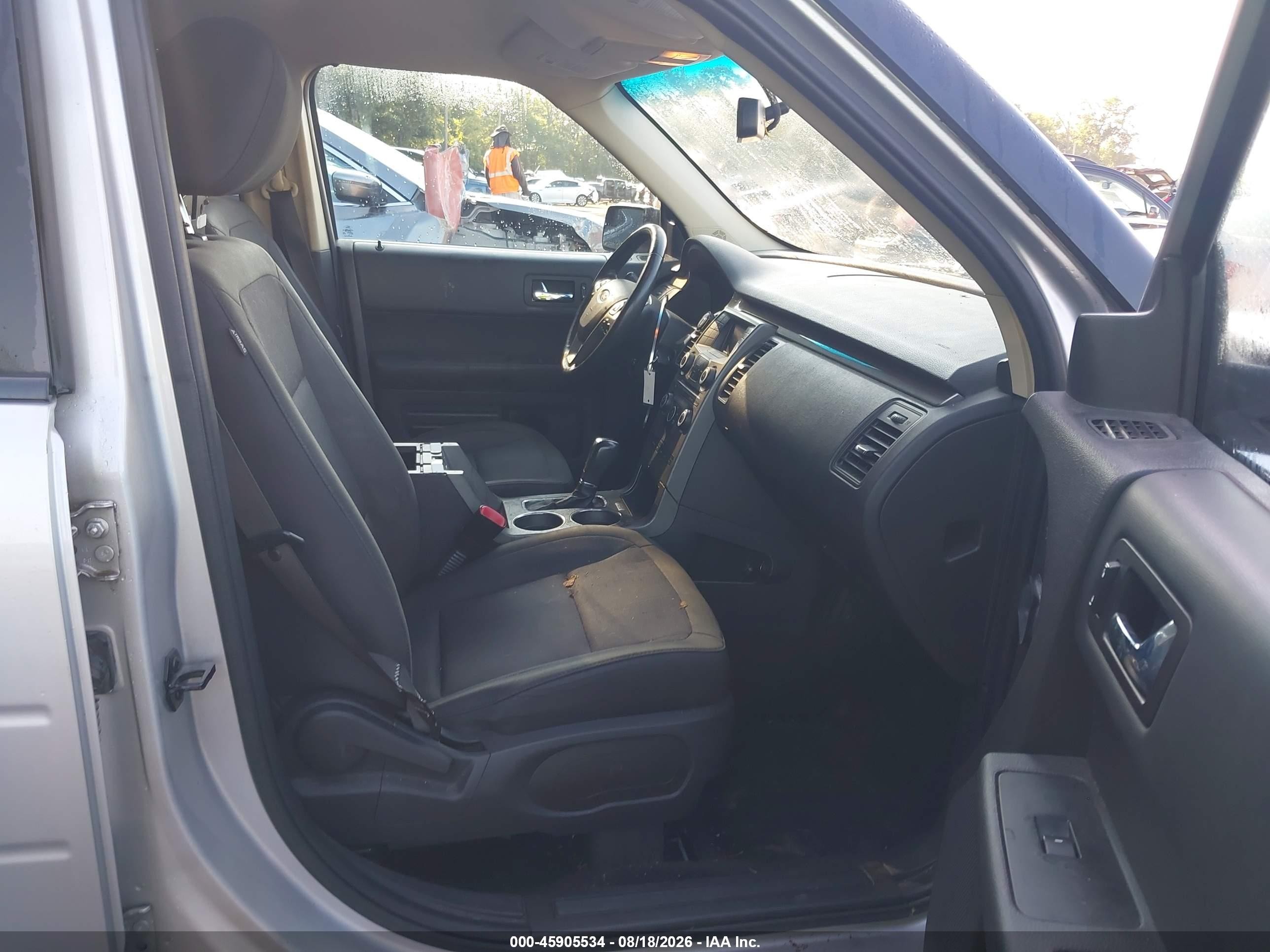 2014 Ford Flex Se Silver vin: 2FMGK5B83EBD41158