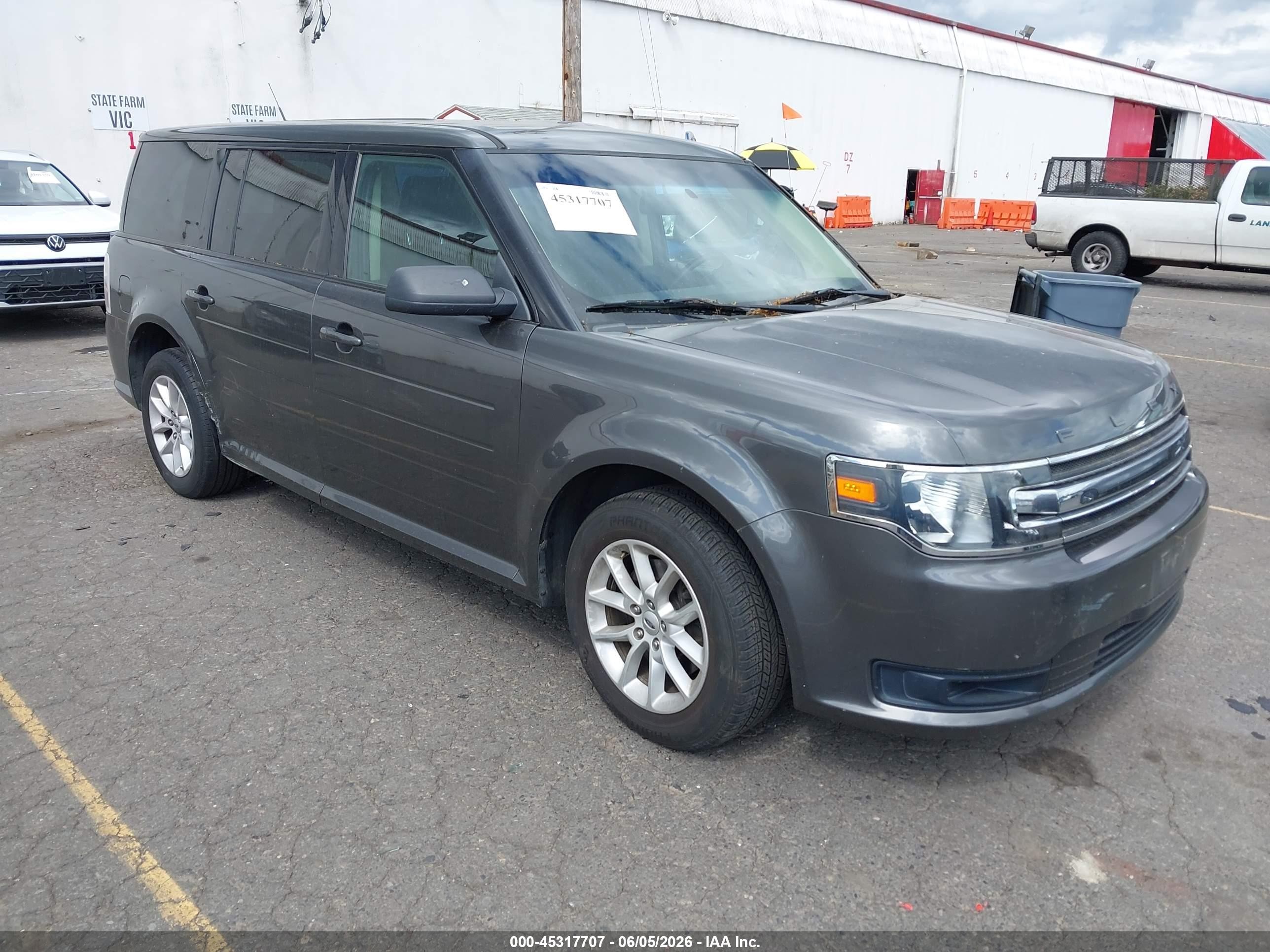 2015 Ford Flex Se Gray vin: 2FMGK5B83FBA23137