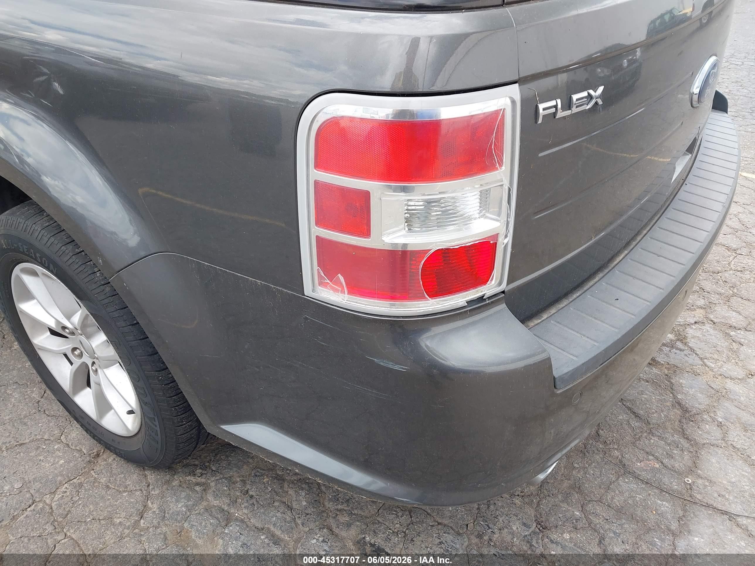 2015 Ford Flex Se Gray vin: 2FMGK5B83FBA23137