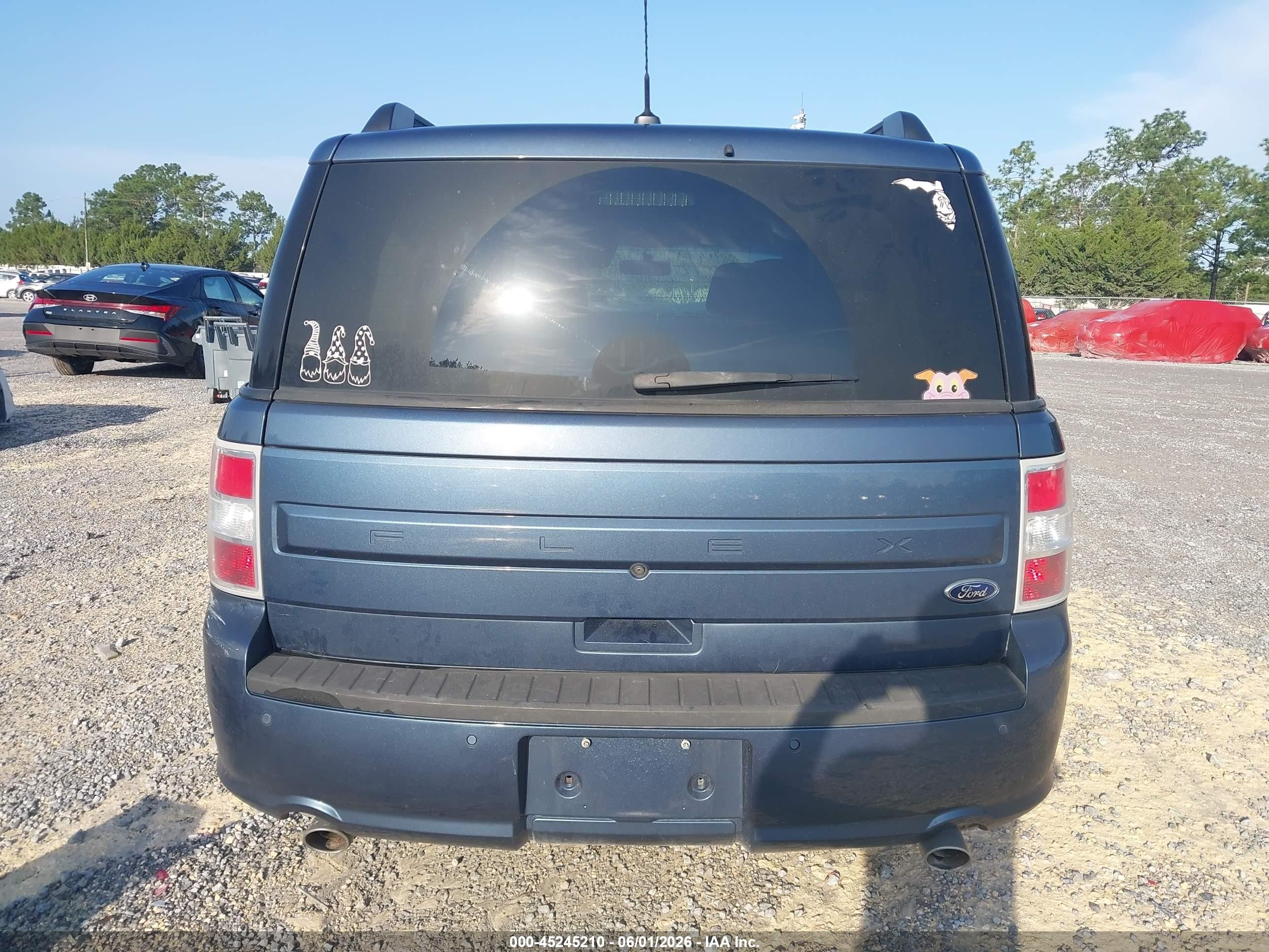 2019 Ford Flex Se Blue vin: 2FMGK5B83KBA32592