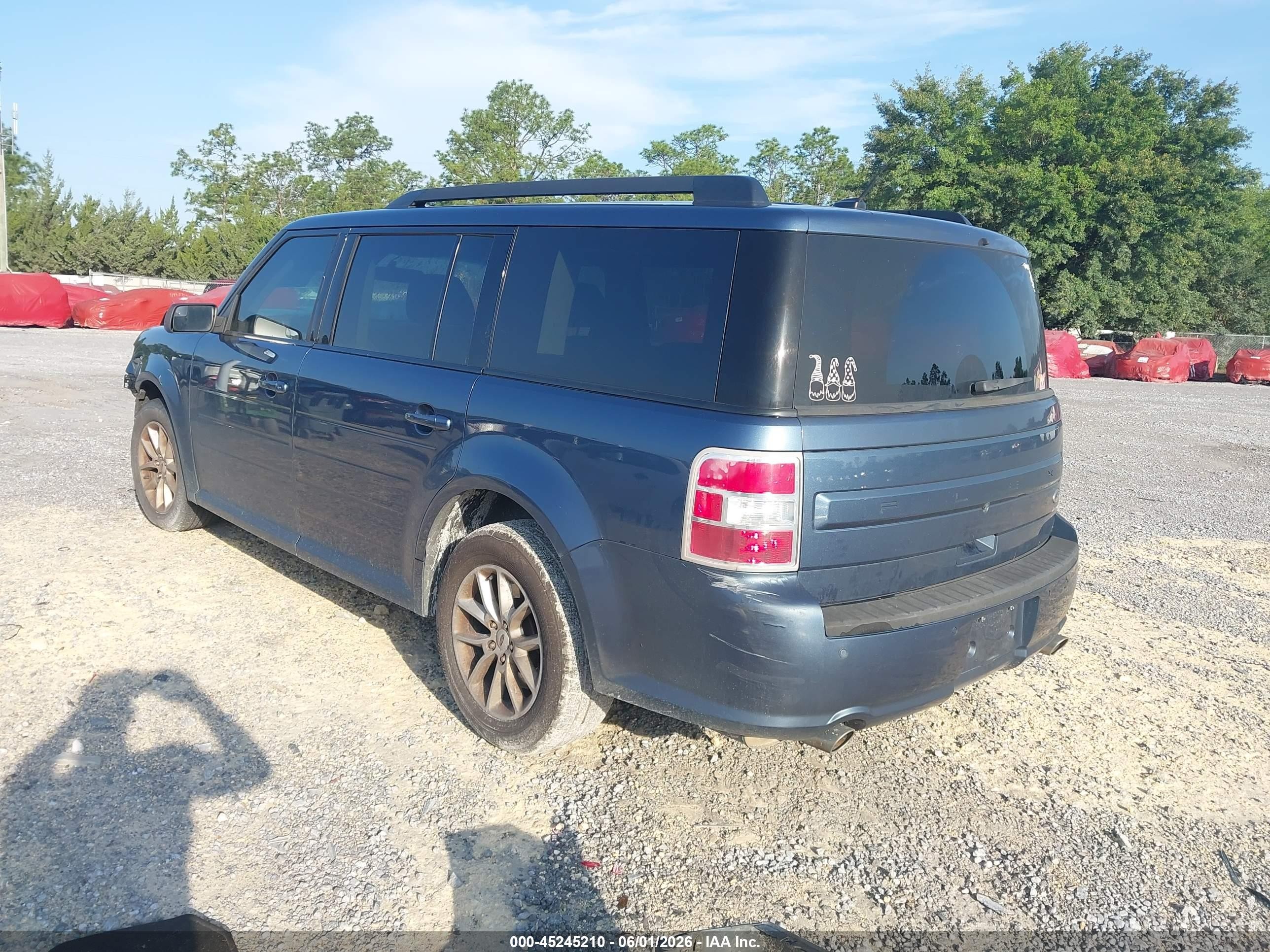 2019 Ford Flex Se Blue vin: 2FMGK5B83KBA32592