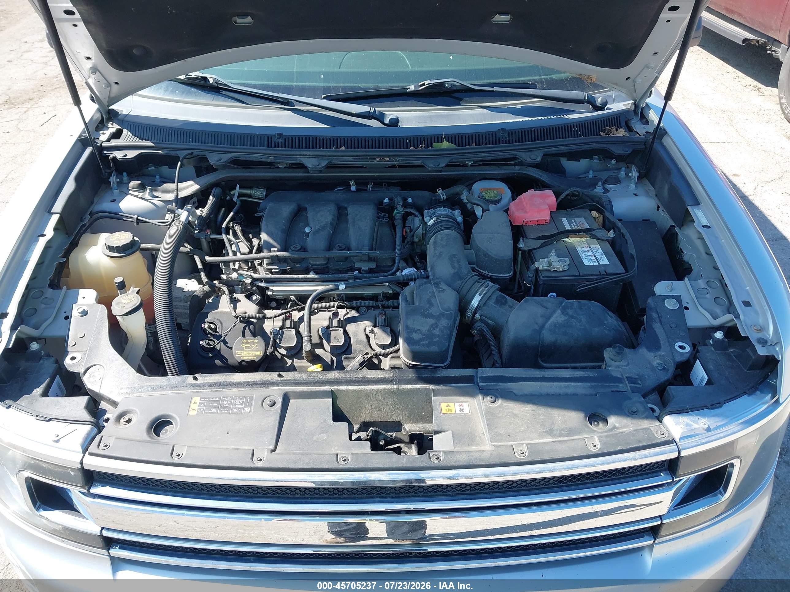 2013 Ford Flex Se Silver vin: 2FMGK5B84DBD21841