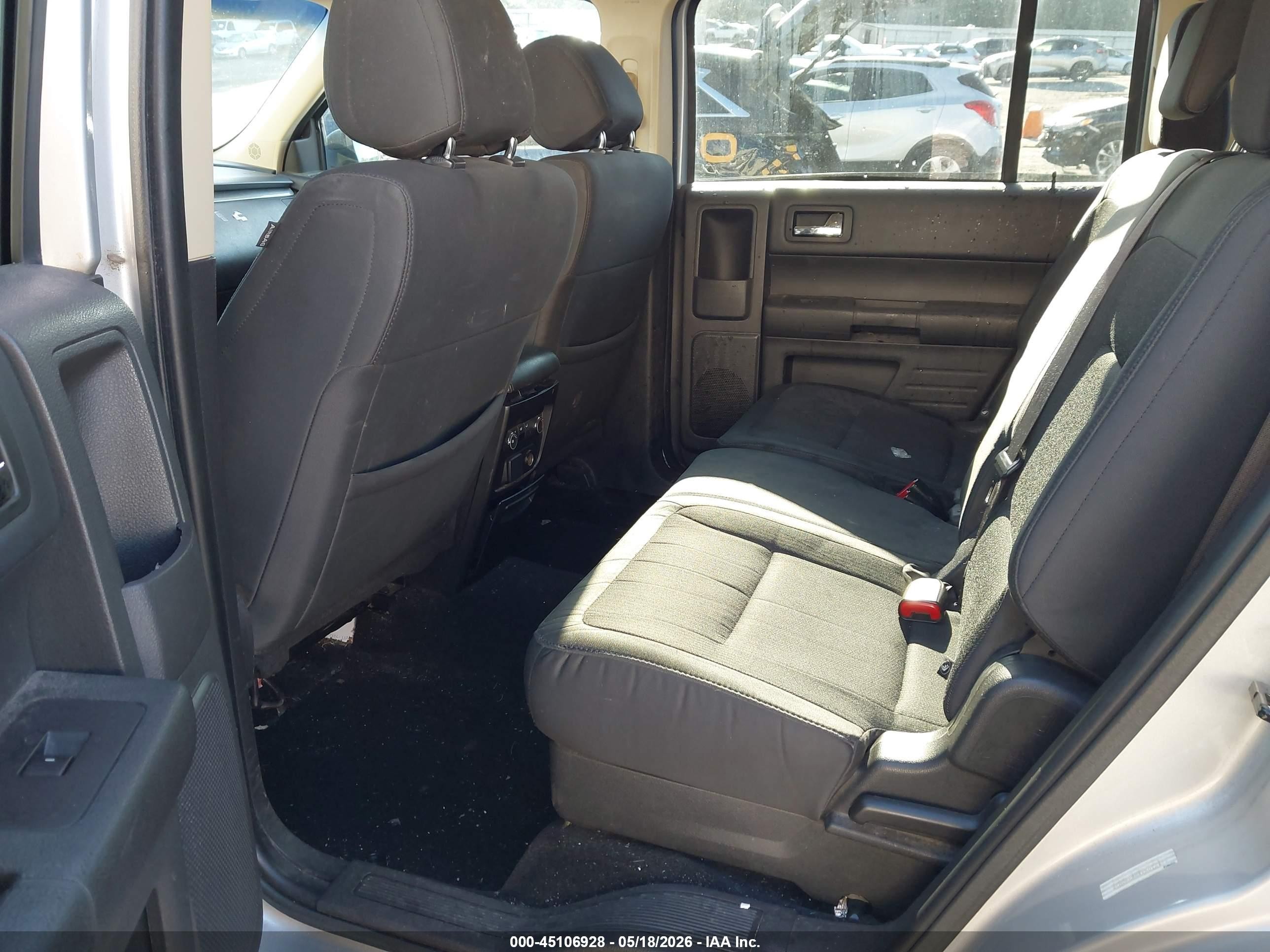 2014 Ford Flex Se Silver vin: 2FMGK5B84EBD16477