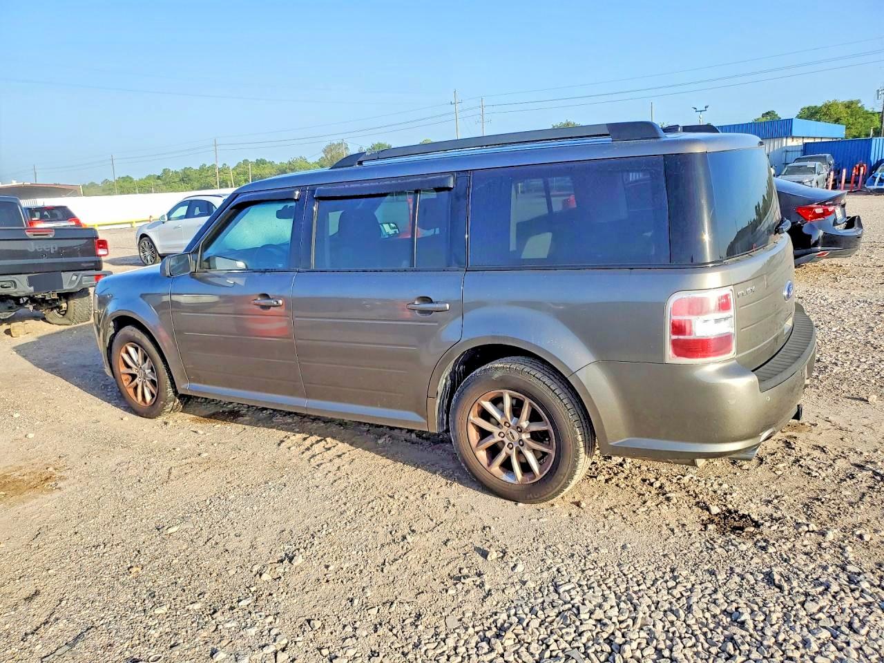 2014 Ford Flex Se Gray vin: 2FMGK5B84EBD22022