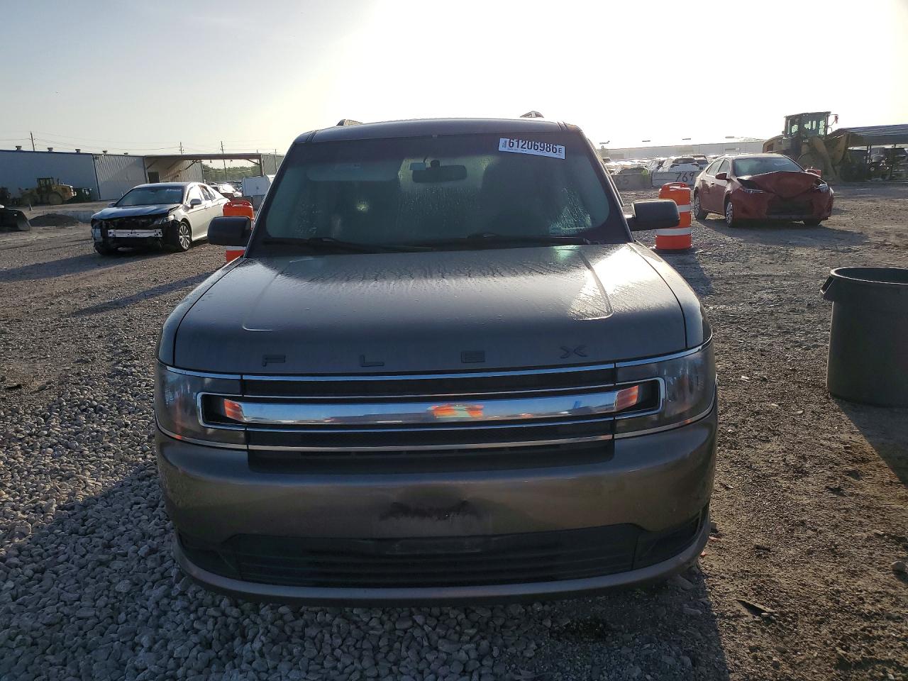 2014 Ford Flex Se Gray vin: 2FMGK5B84EBD22022