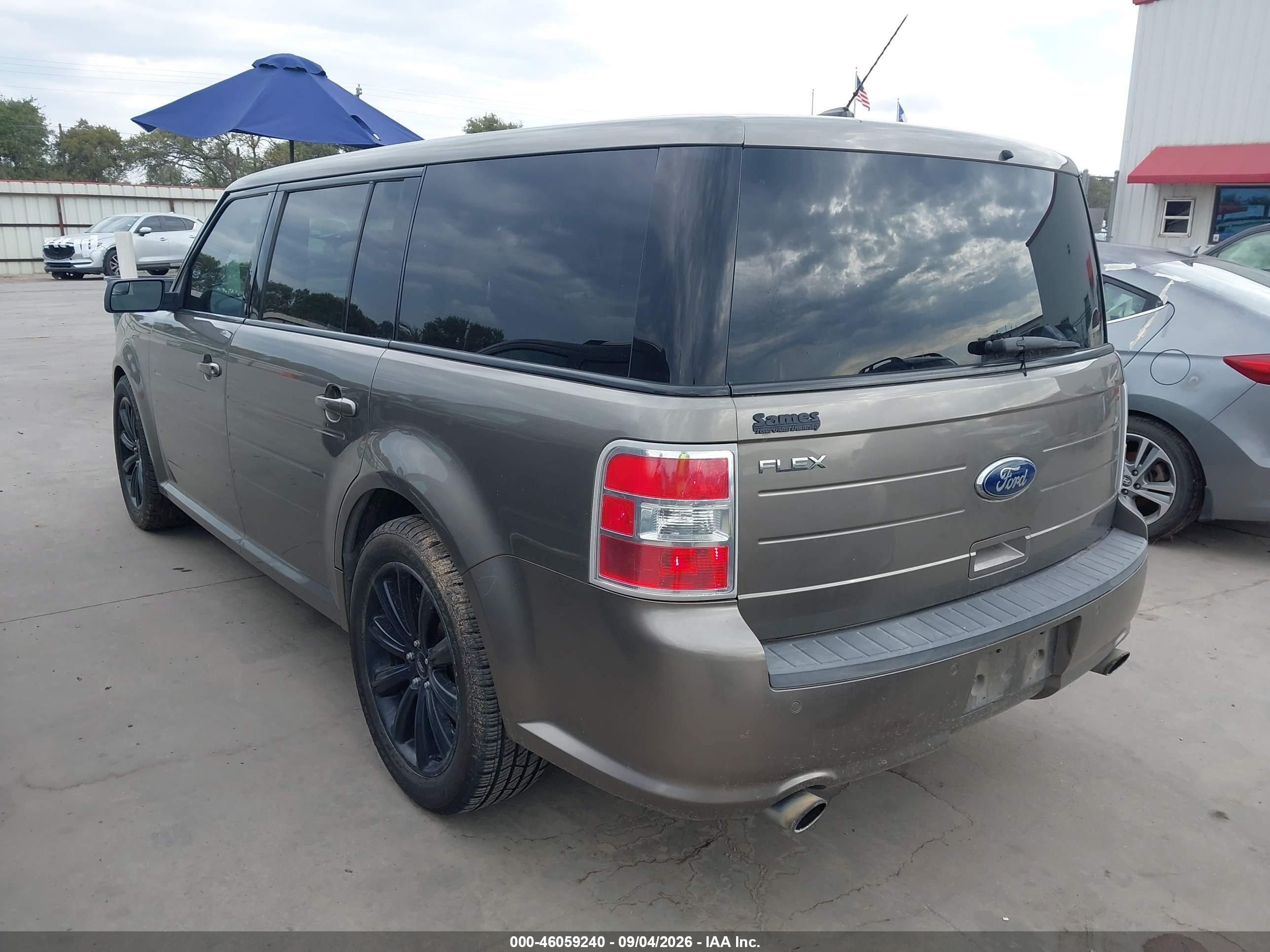 2013 Ford Flex Se Gray vin: 2FMGK5B85DBD21251