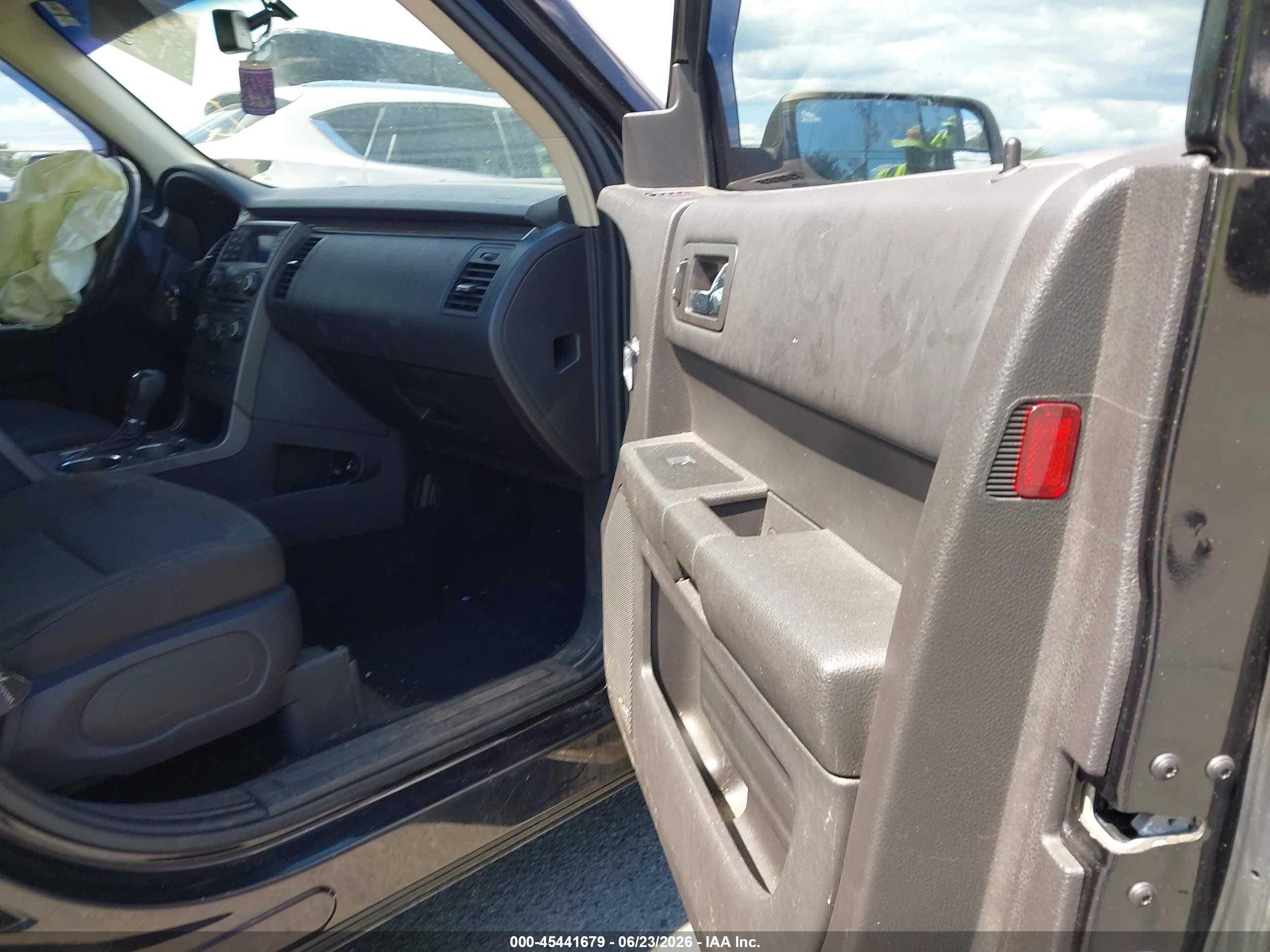 2013 Ford Flex Se Black vin: 2FMGK5B85DBD35554