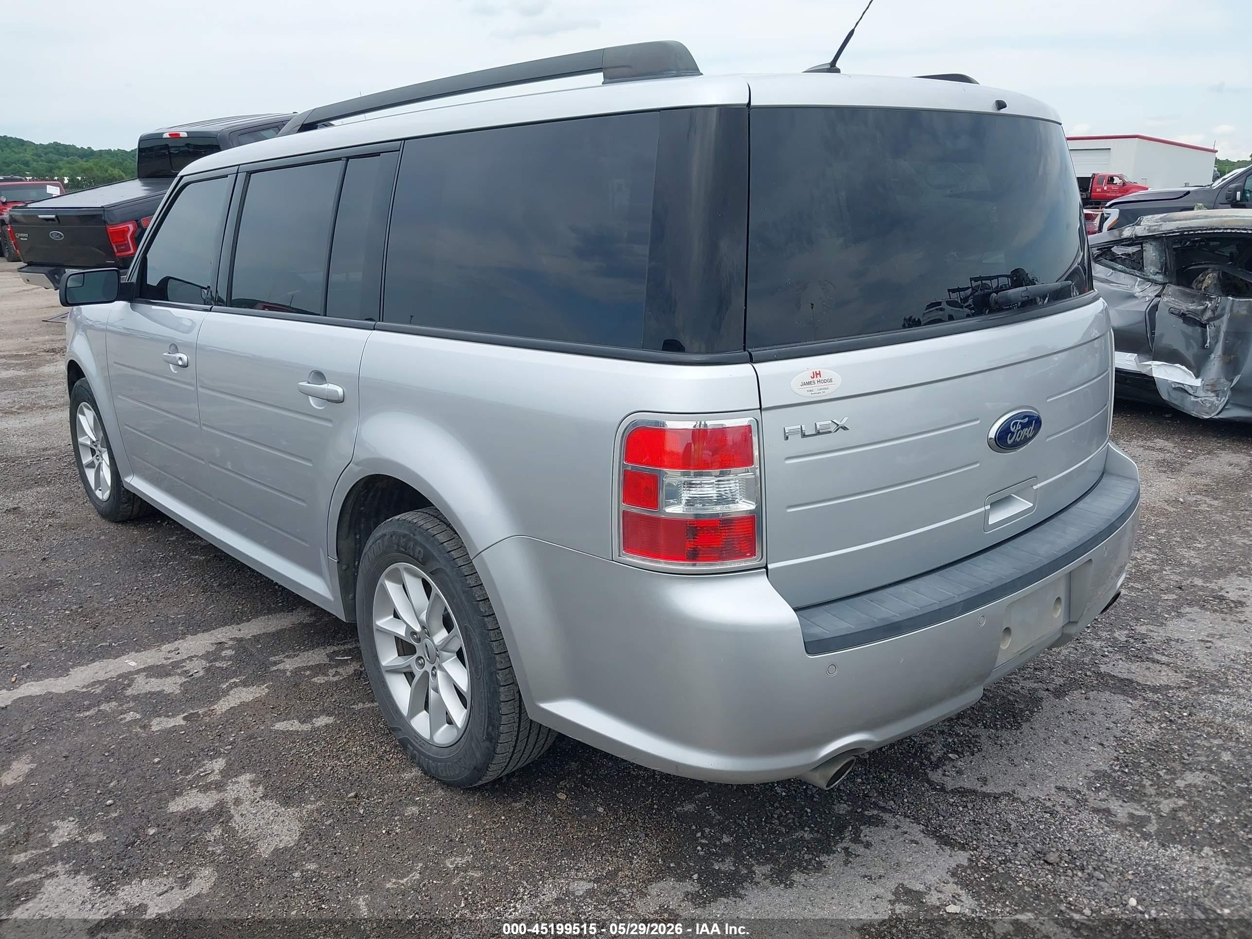 2014 Ford Flex Se Silver vin: 2FMGK5B85EBD03964
