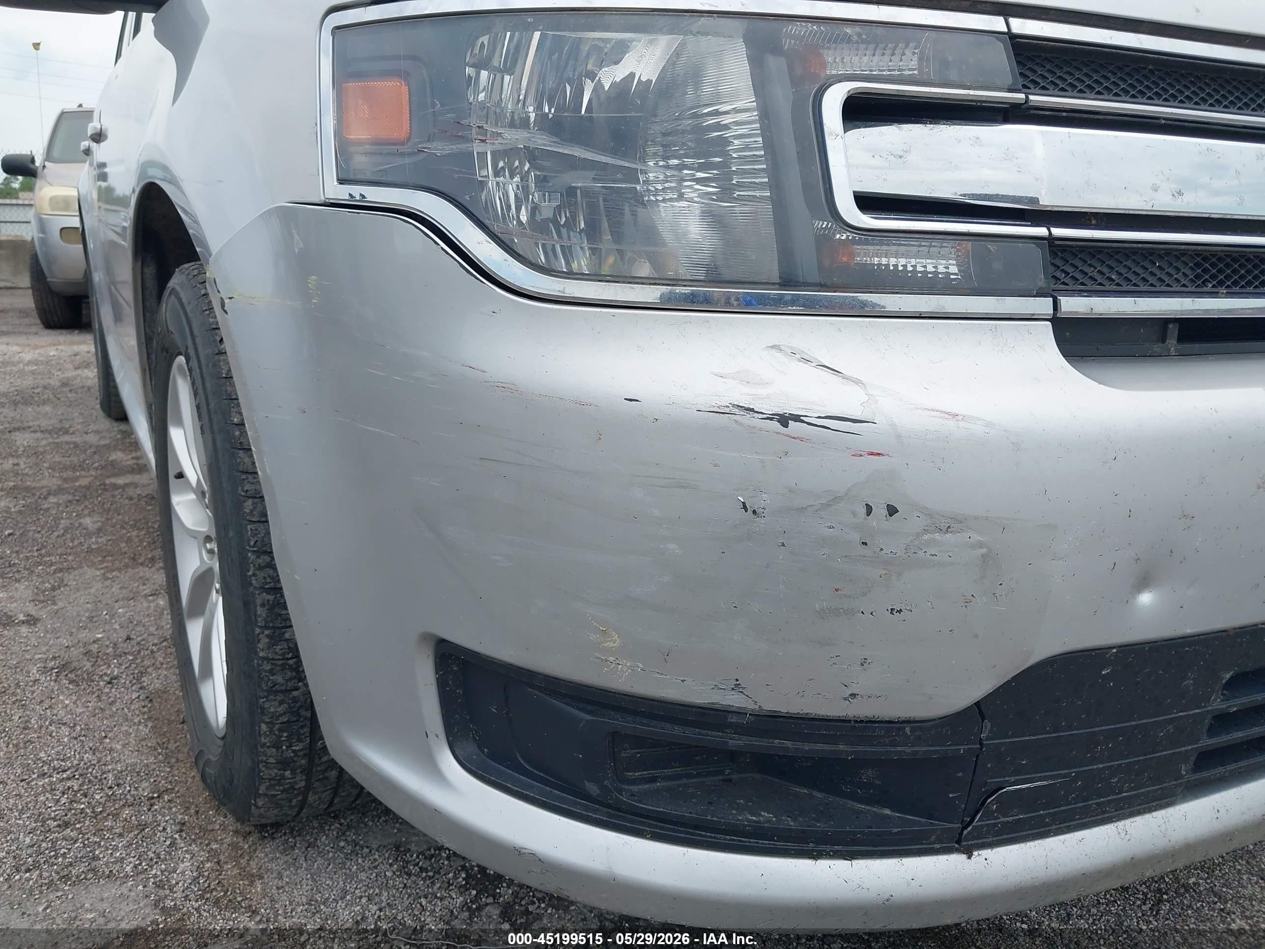 2014 Ford Flex Se Silver vin: 2FMGK5B85EBD03964