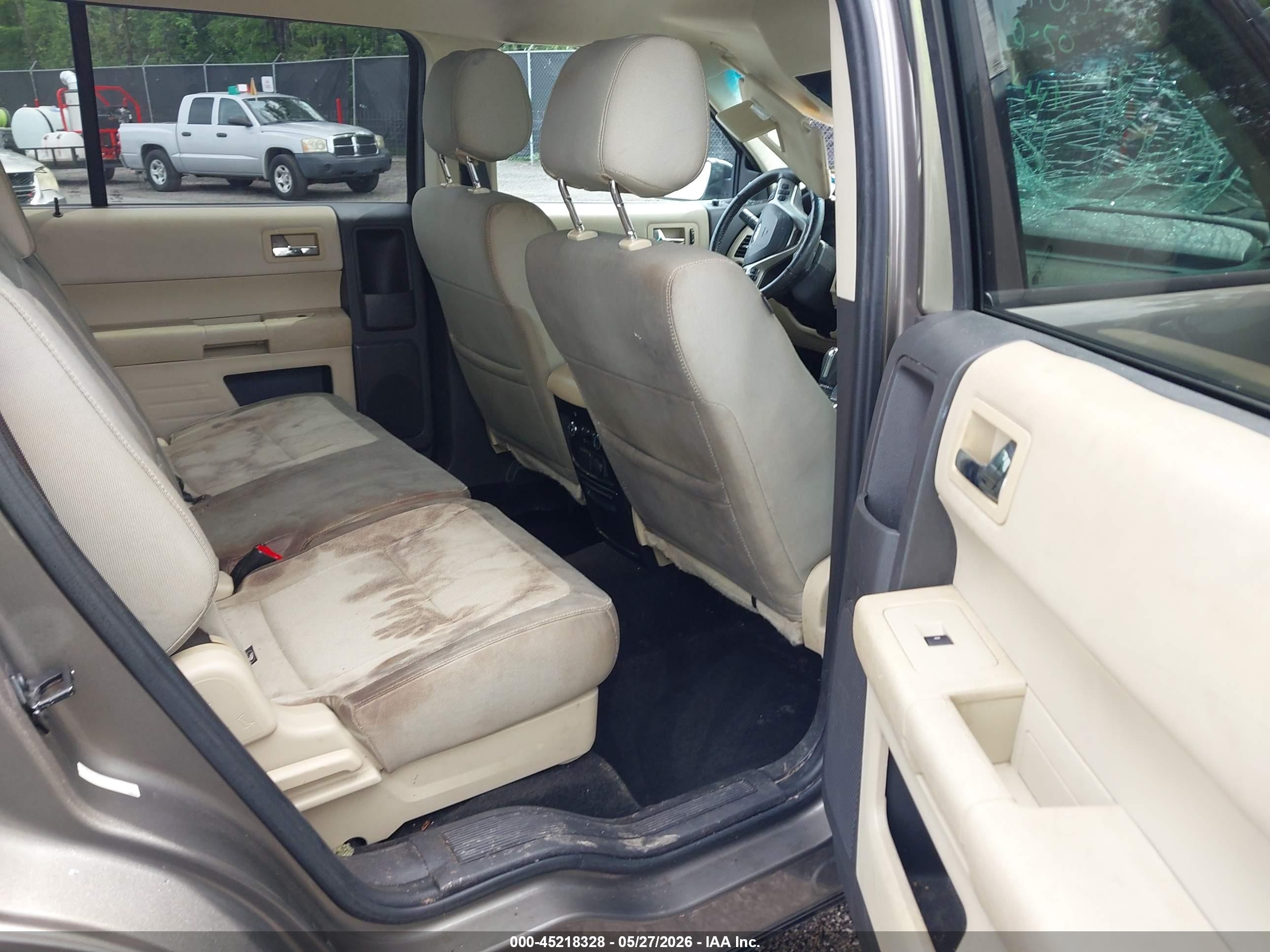 2014 Ford Flex Se Gray vin: 2FMGK5B85EBD26242