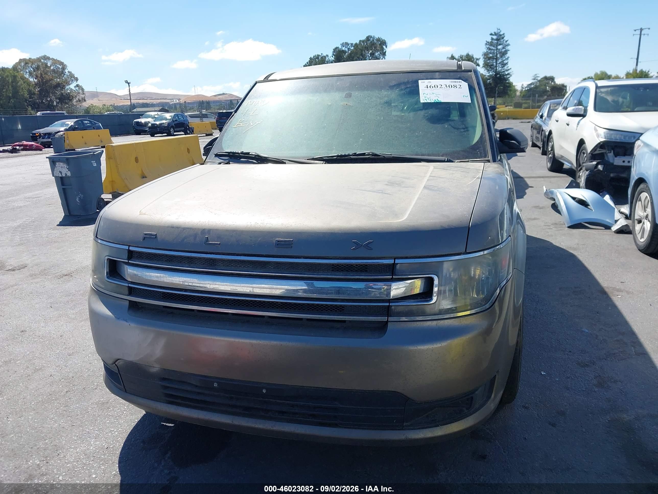 2014 Ford Flex Se Brown vin: 2FMGK5B85EBD34793