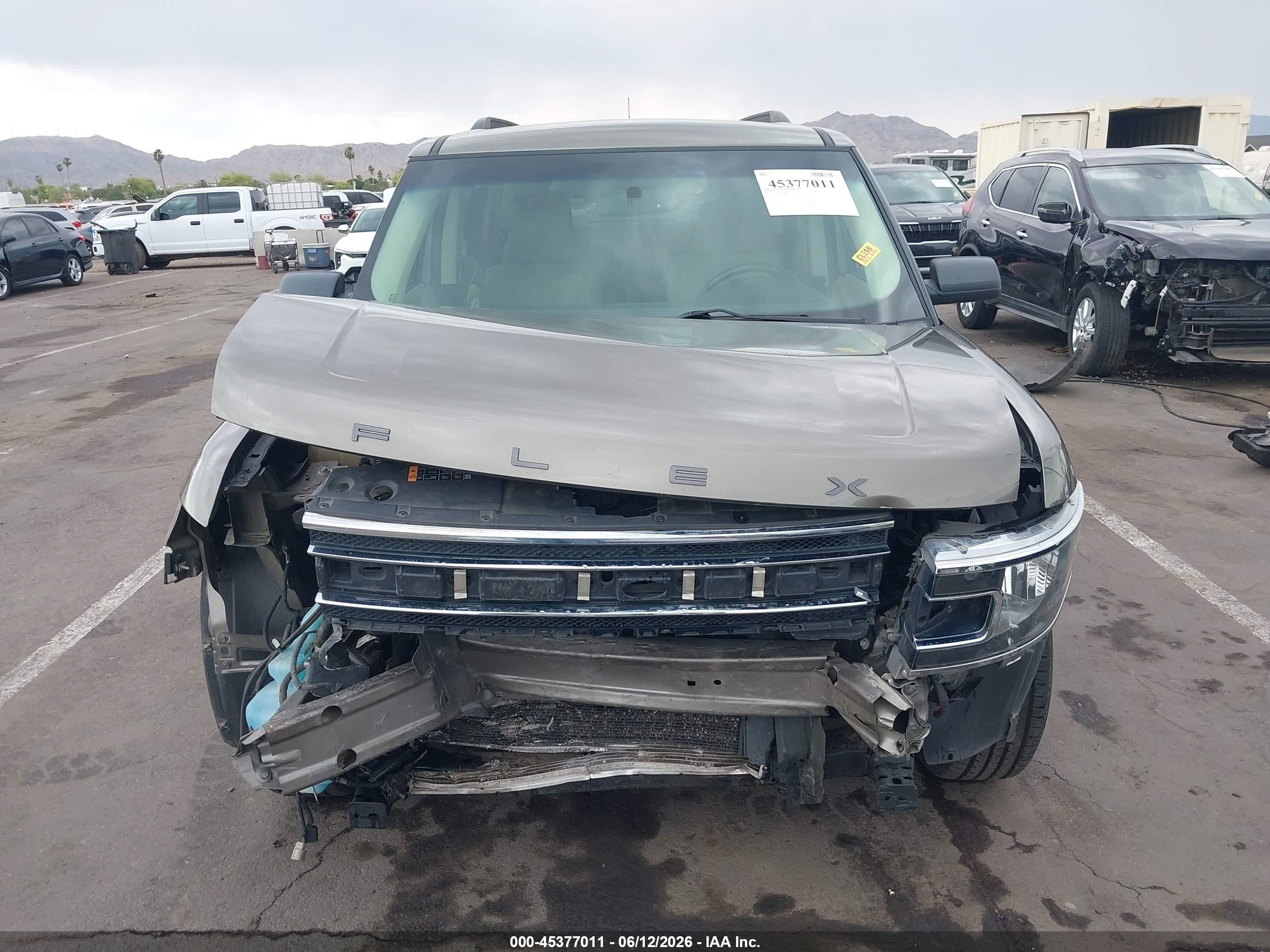 2013 Ford Flex Se Серый vin: 2FMGK5B86DBD19928