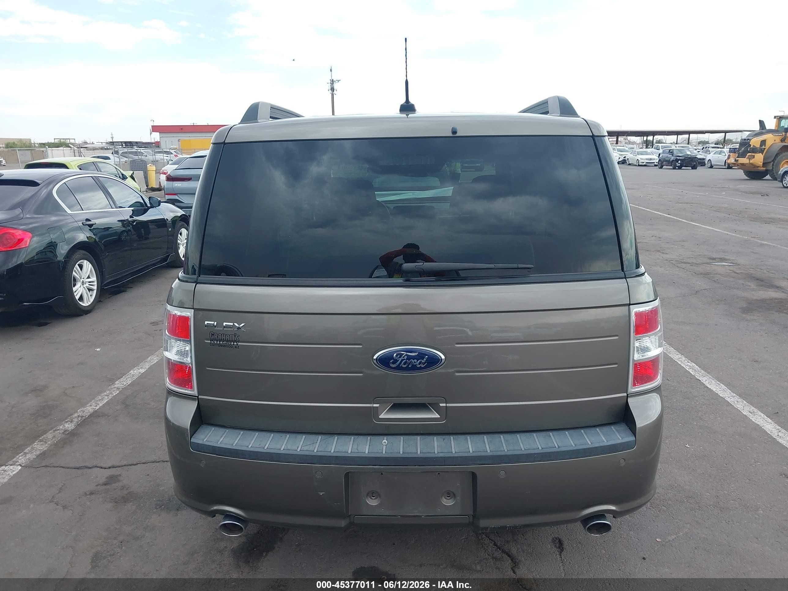 2013 Ford Flex Se Серый vin: 2FMGK5B86DBD19928