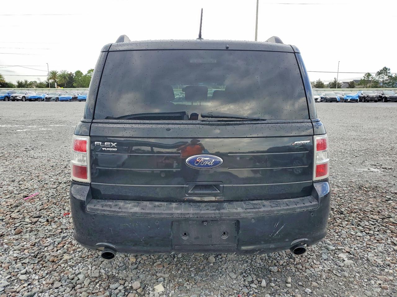2013 Ford Flex Se Black vin: 2FMGK5B86DBD32243