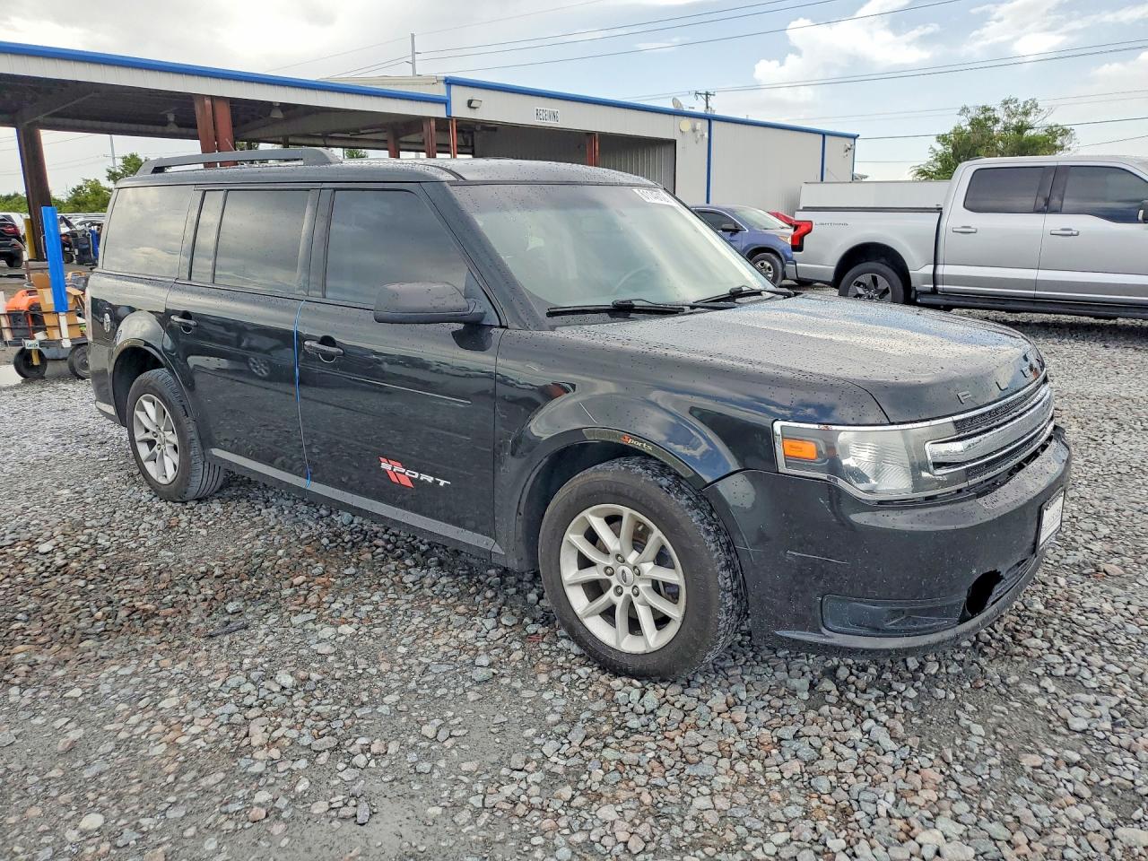 2013 Ford Flex Se Black vin: 2FMGK5B86DBD32243