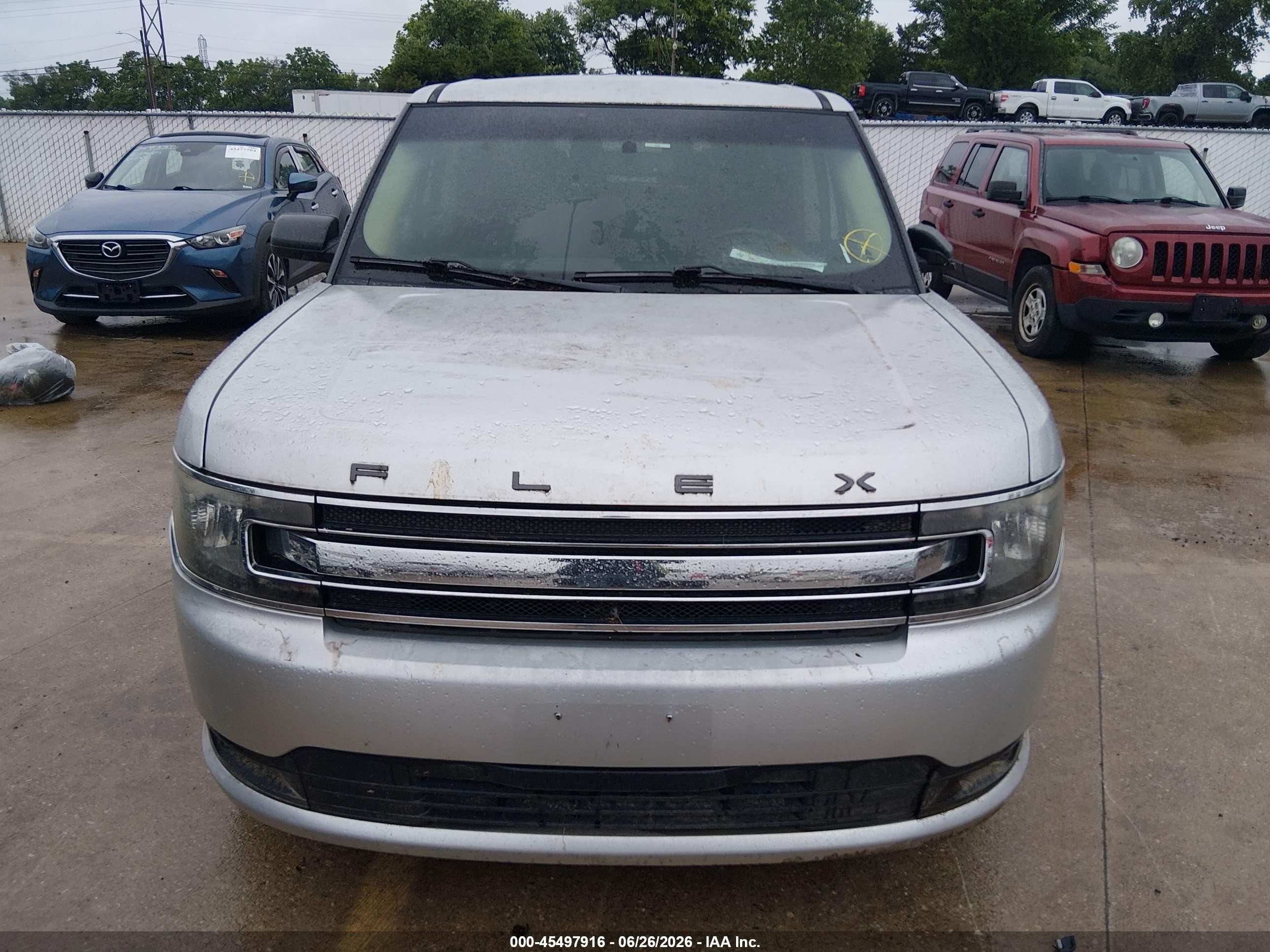 2013 Ford Flex Se Gray vin: 2FMGK5B86DBD36910
