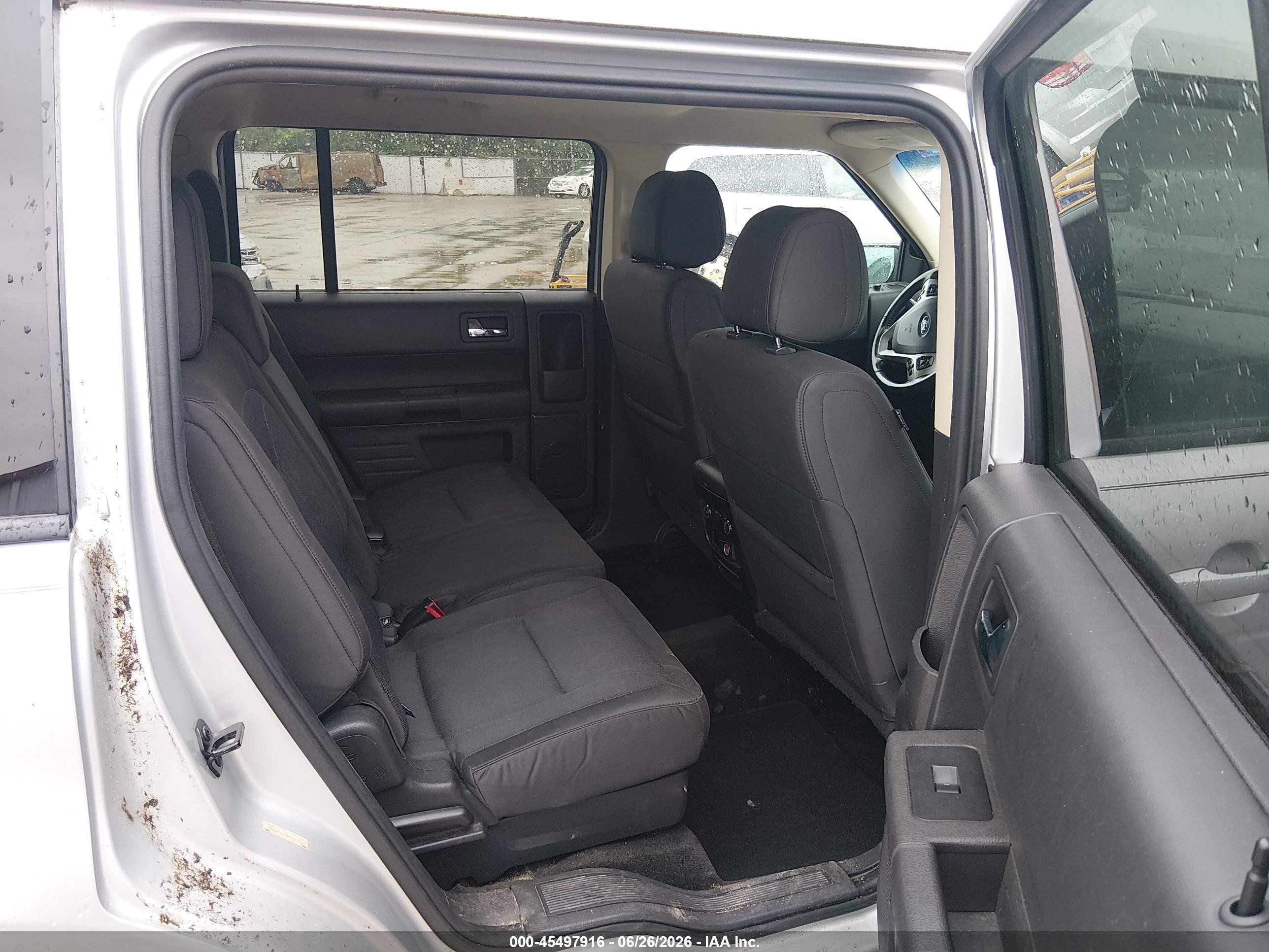 2013 Ford Flex Se Gray vin: 2FMGK5B86DBD36910
