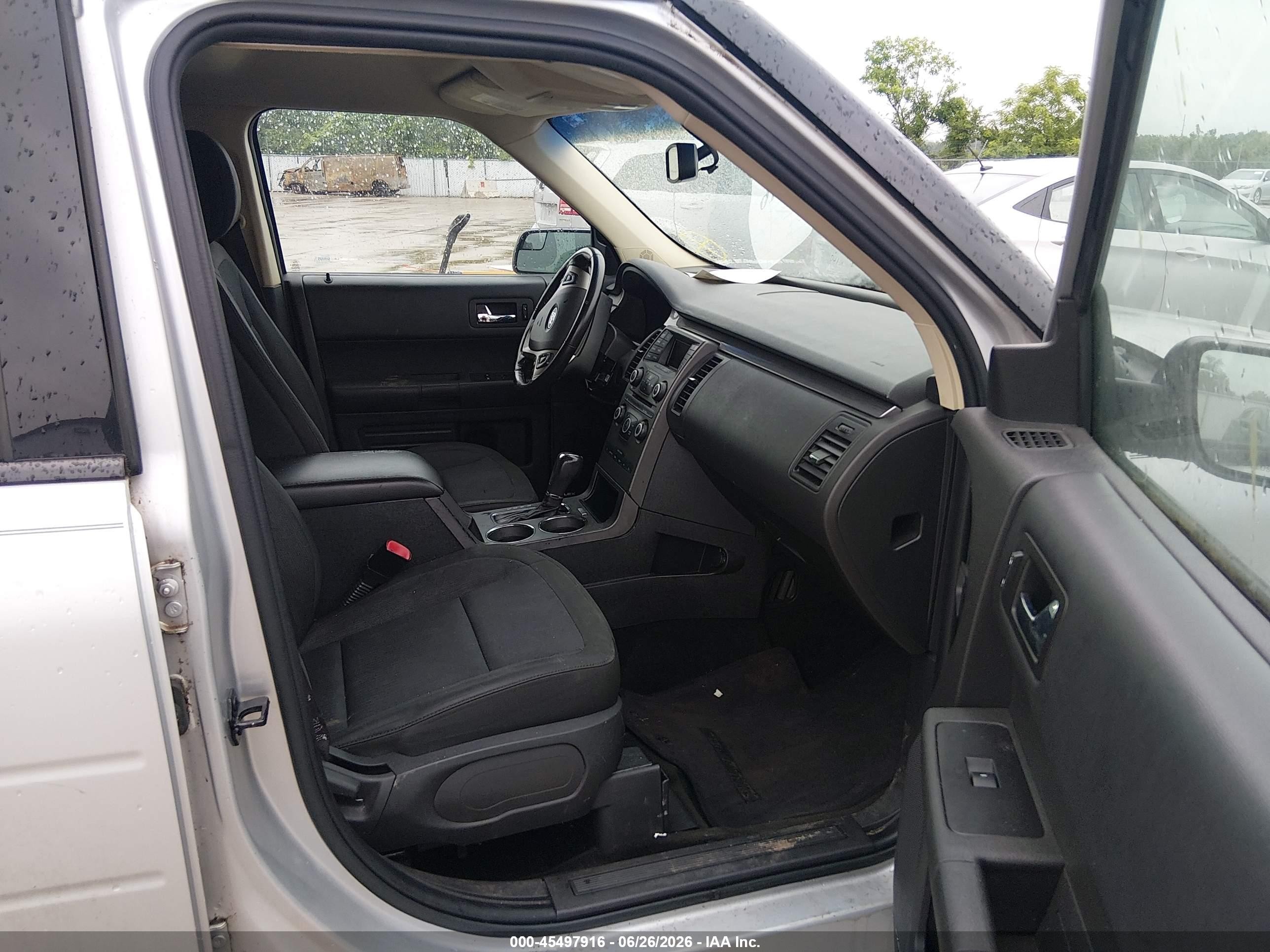 2013 Ford Flex Se Gray vin: 2FMGK5B86DBD36910