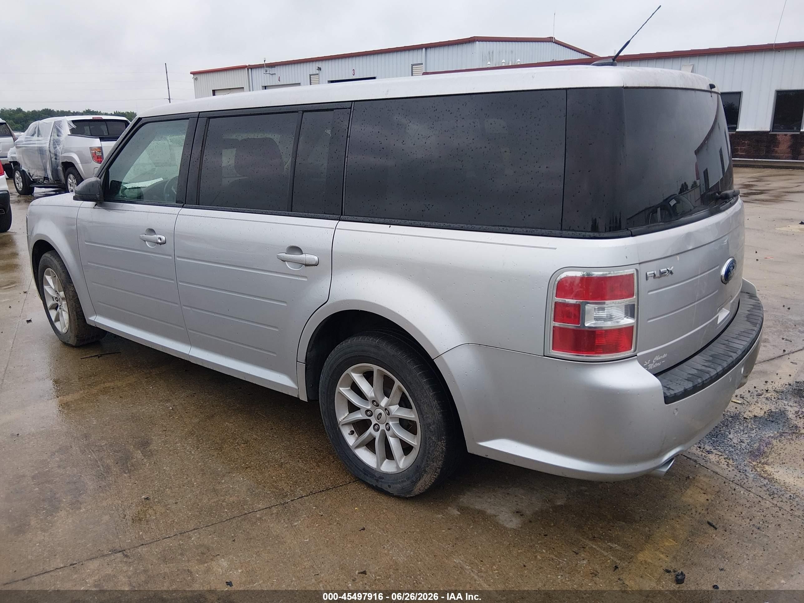 2013 Ford Flex Se Gray vin: 2FMGK5B86DBD36910