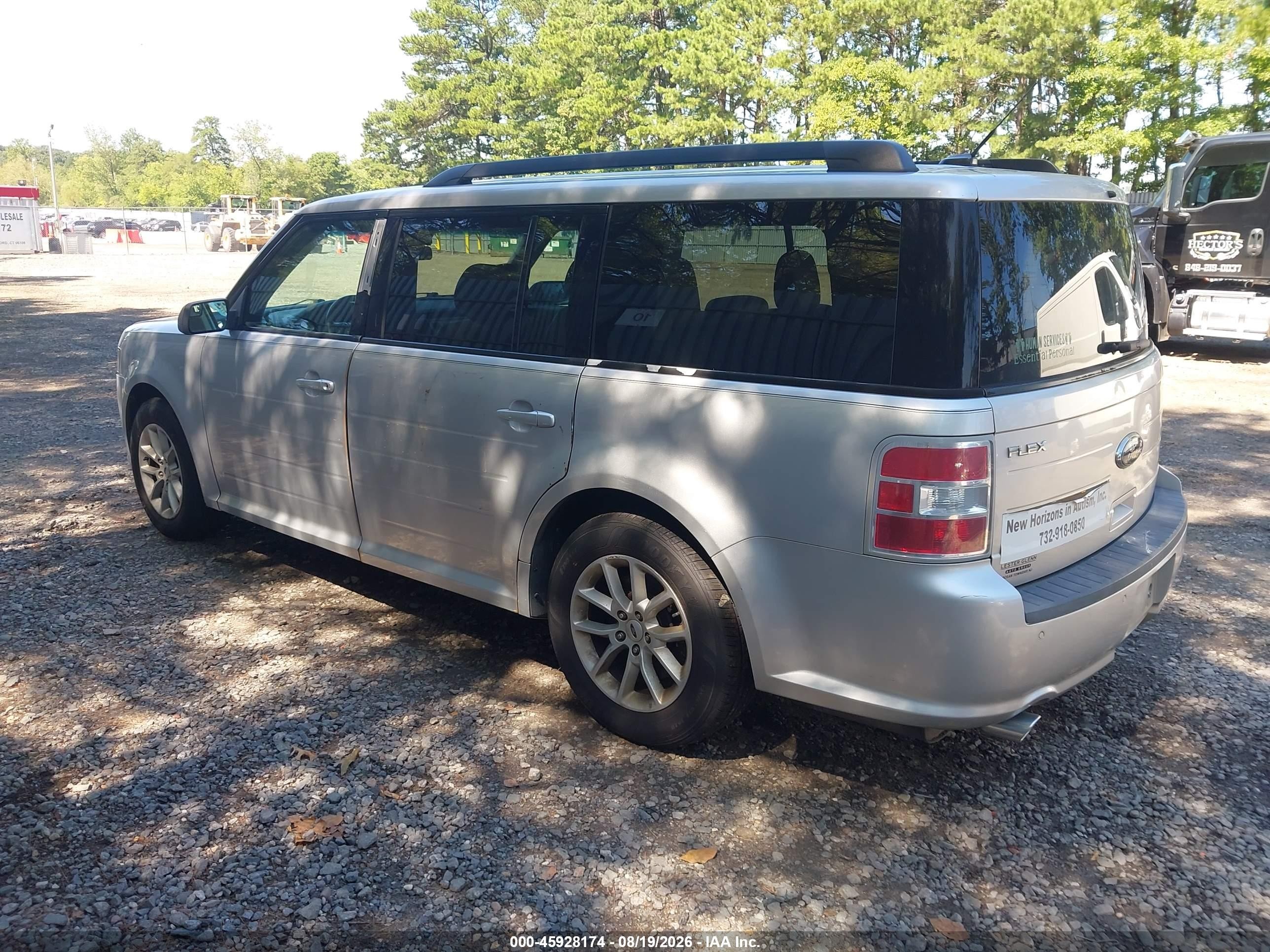 2014 Ford Flex Se Silver vin: 2FMGK5B86EBD34883