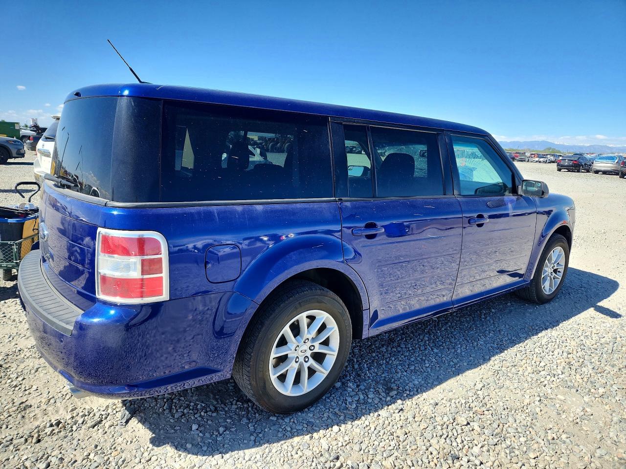 2013 Ford Flex Blue vin: 2FMGK5B87DBD27651