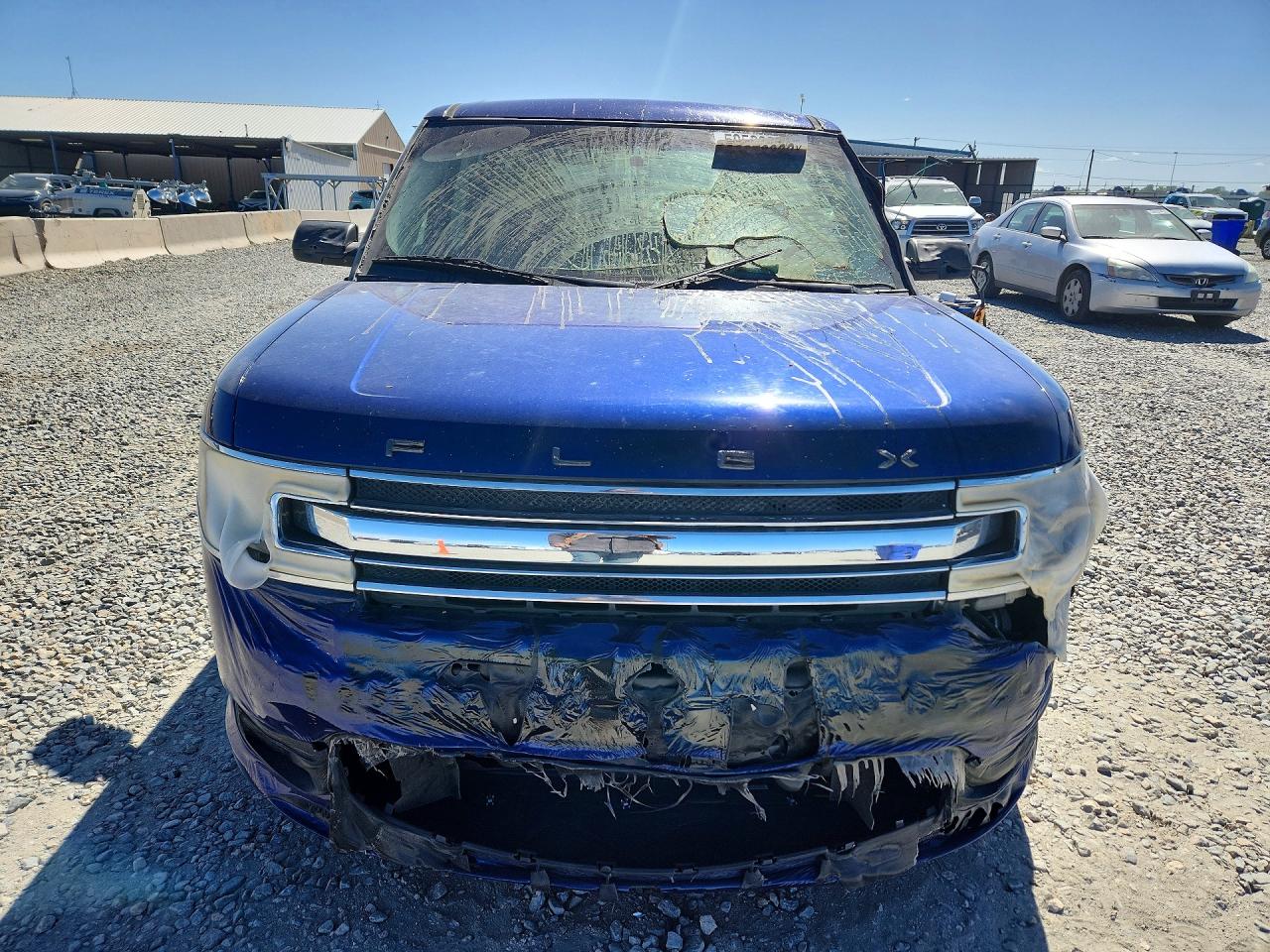 2013 Ford Flex Blue vin: 2FMGK5B87DBD27651