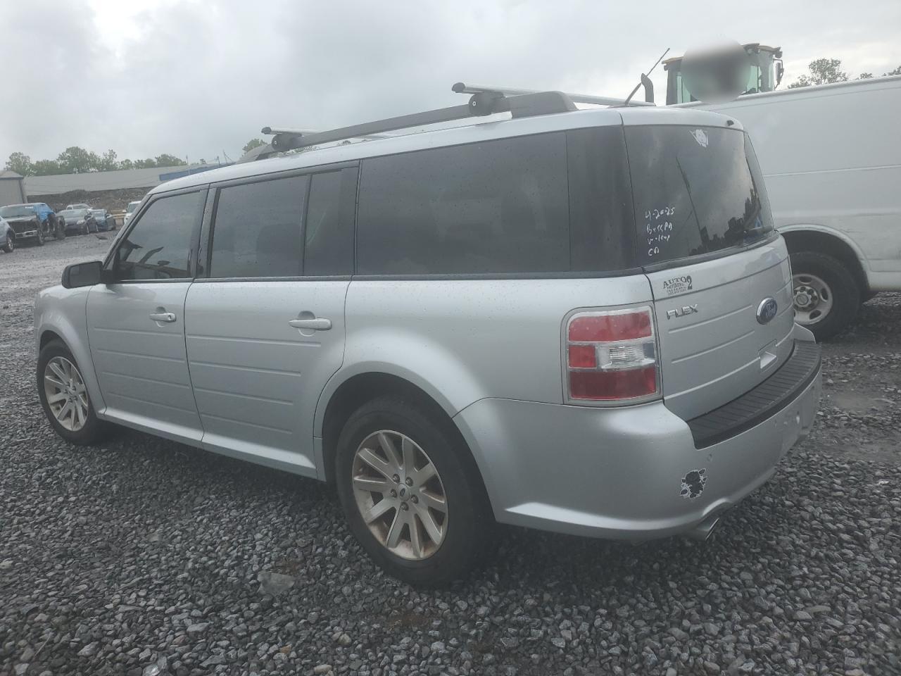 2014 Ford Flex Se Silver vin: 2FMGK5B87EBD34052