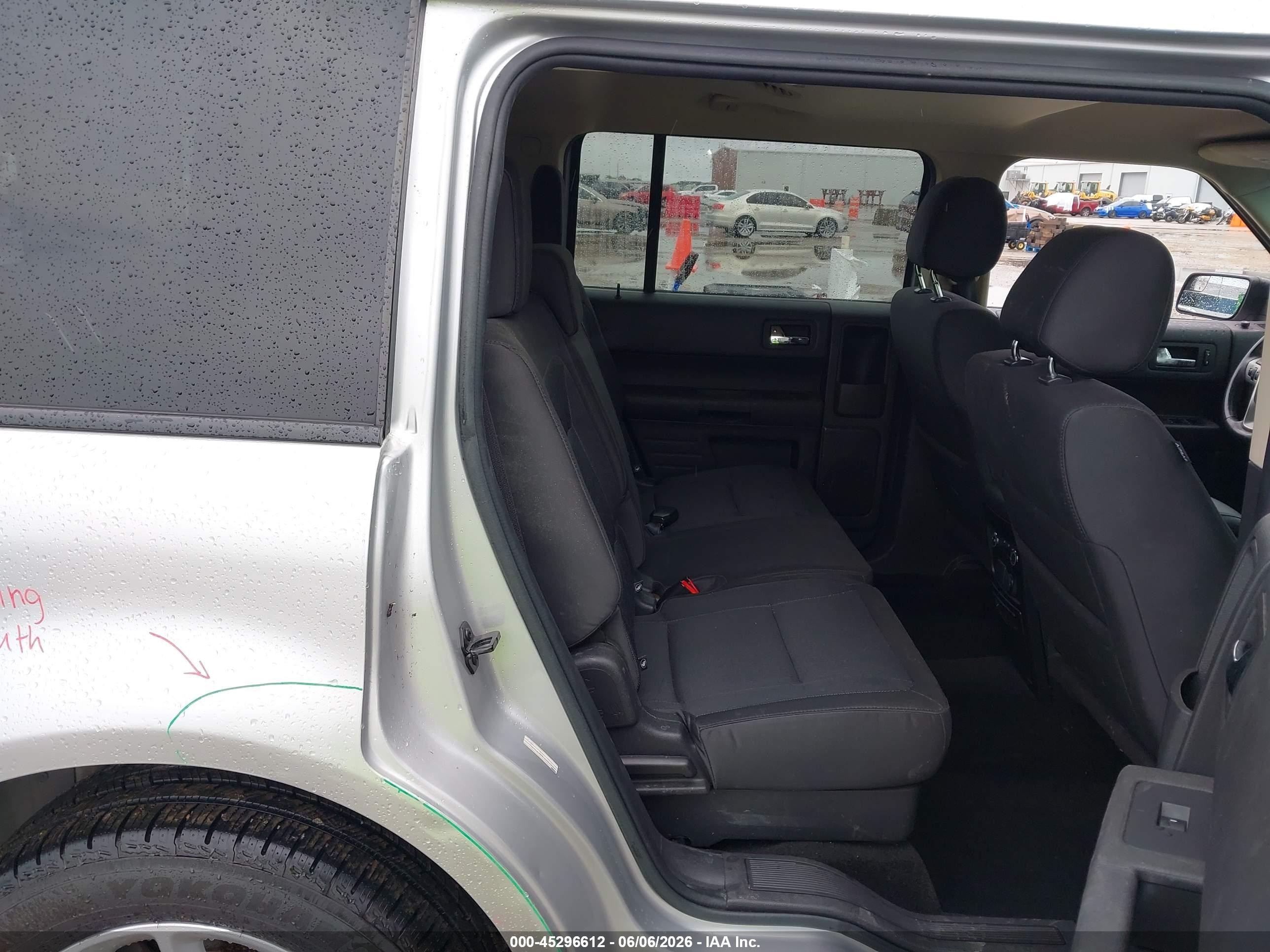 2014 Ford Flex Se Silver vin: 2FMGK5B87EBD35024