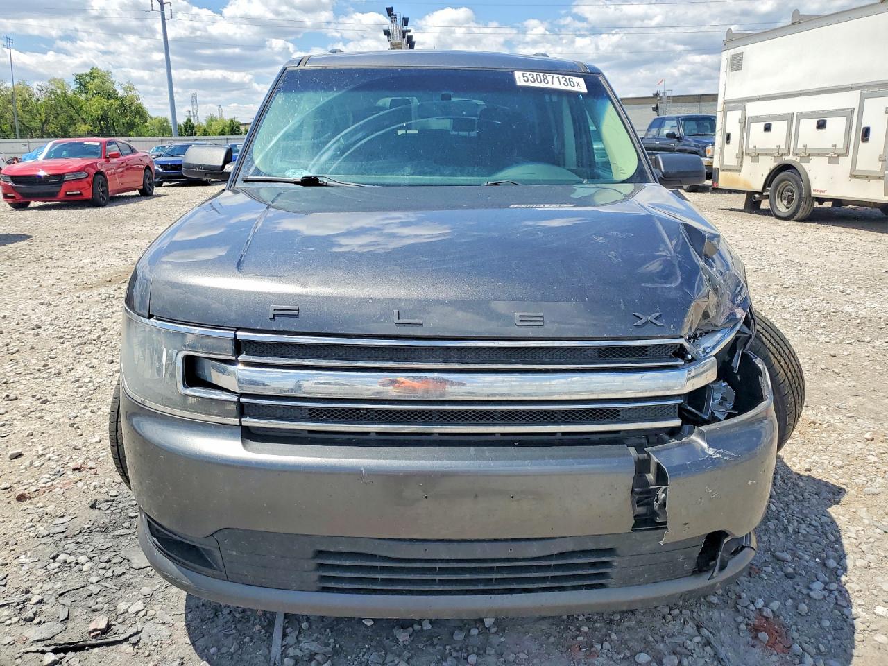 2015 Ford Flex Se Gray vin: 2FMGK5B87FBA10990