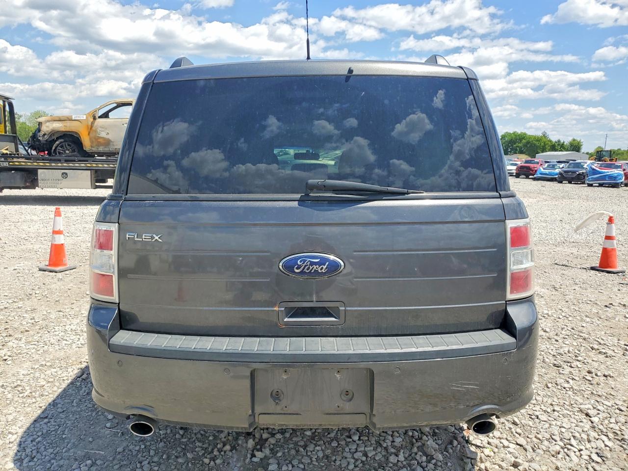 2015 Ford Flex Se Gray vin: 2FMGK5B87FBA10990