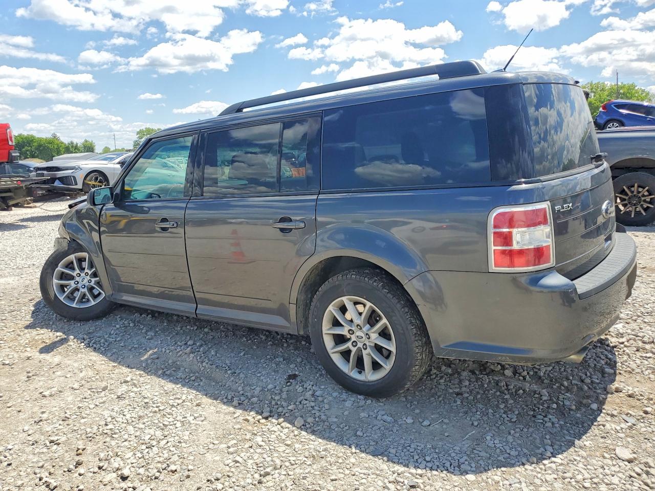 2015 Ford Flex Se Gray vin: 2FMGK5B87FBA10990