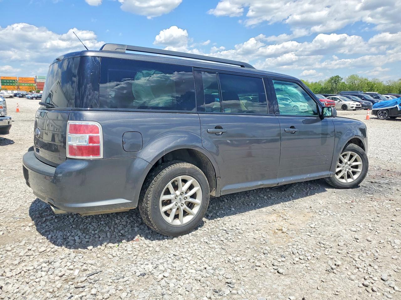 2015 Ford Flex Se Gray vin: 2FMGK5B87FBA10990