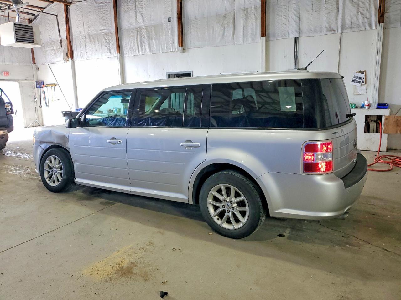 2013 Ford Flex Se Silver vin: 2FMGK5B88DBD18585