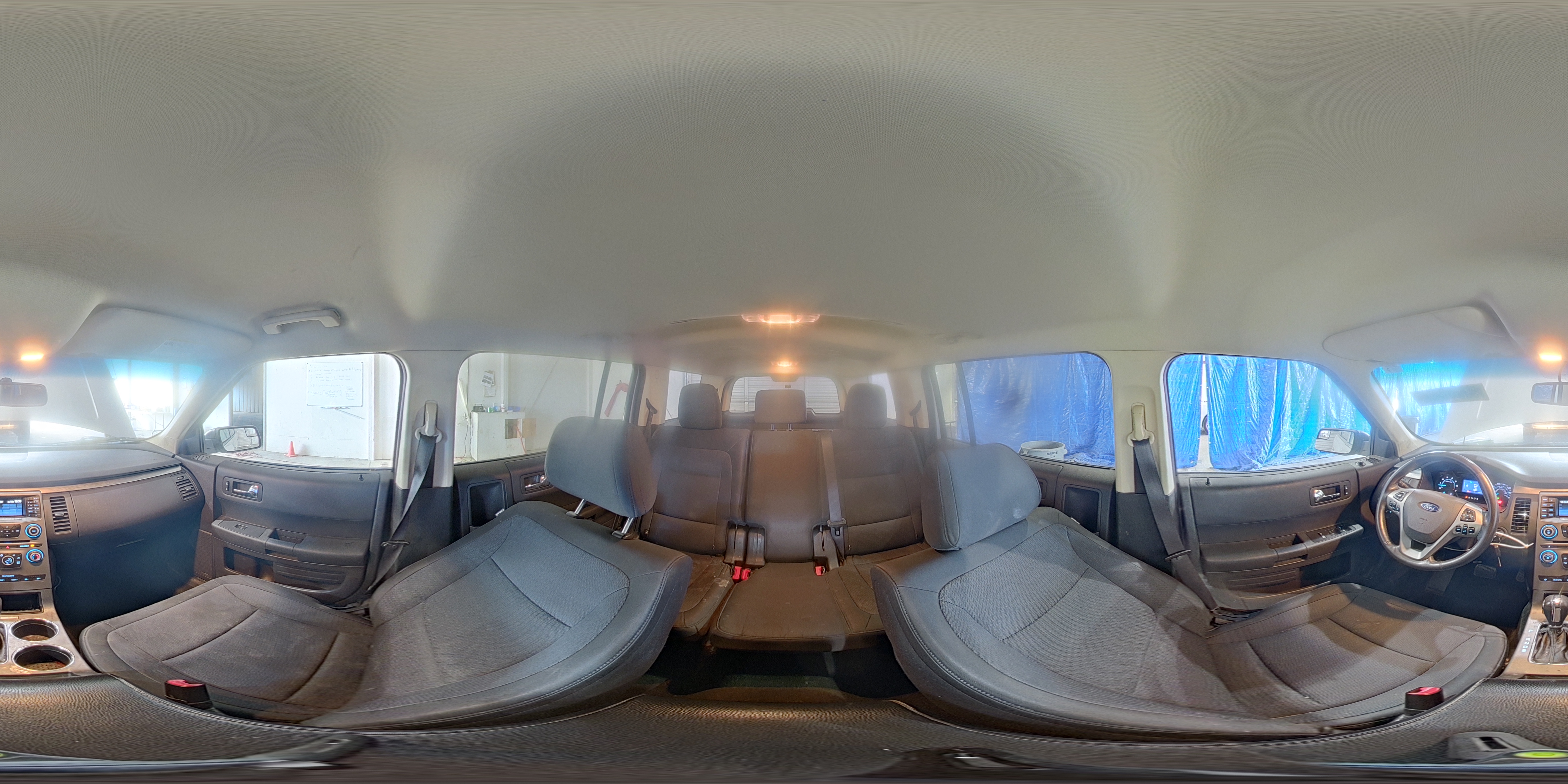 2013 Ford Flex Se Silver vin: 2FMGK5B88DBD18585