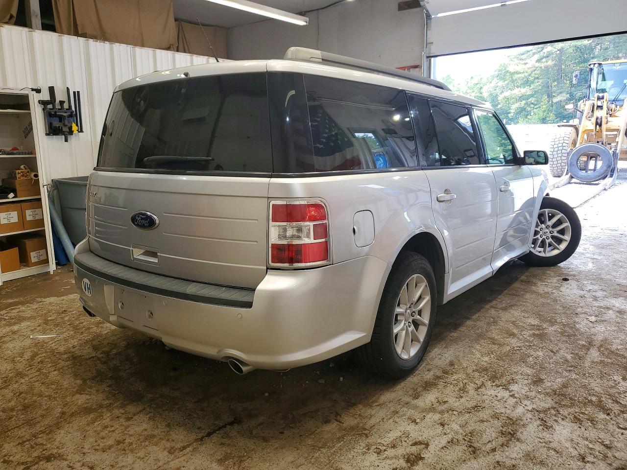 2013 Ford Flex Se Silver vin: 2FMGK5B88DBD21633