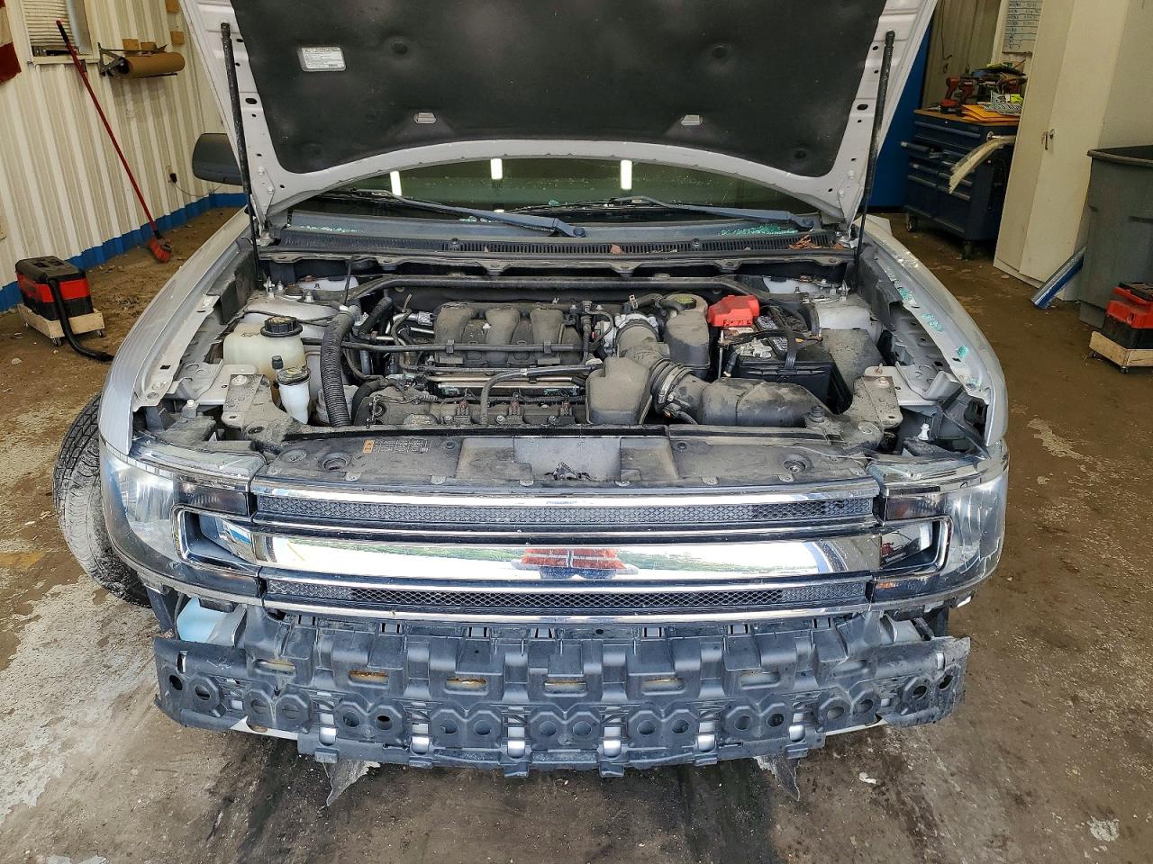 2013 Ford Flex Se Silver vin: 2FMGK5B88DBD21633