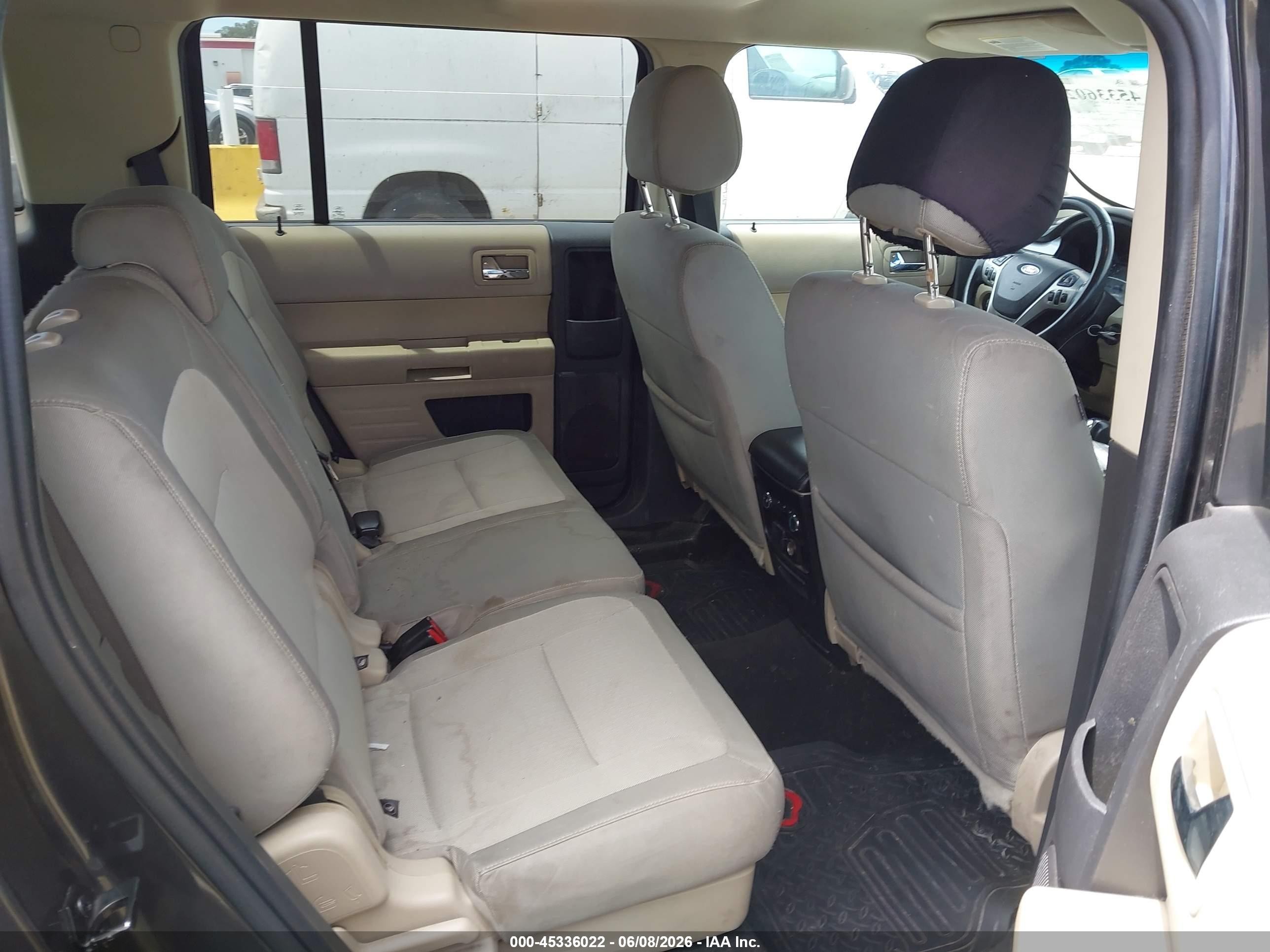 2015 Ford Flex Se Gray vin: 2FMGK5B88FBA04597