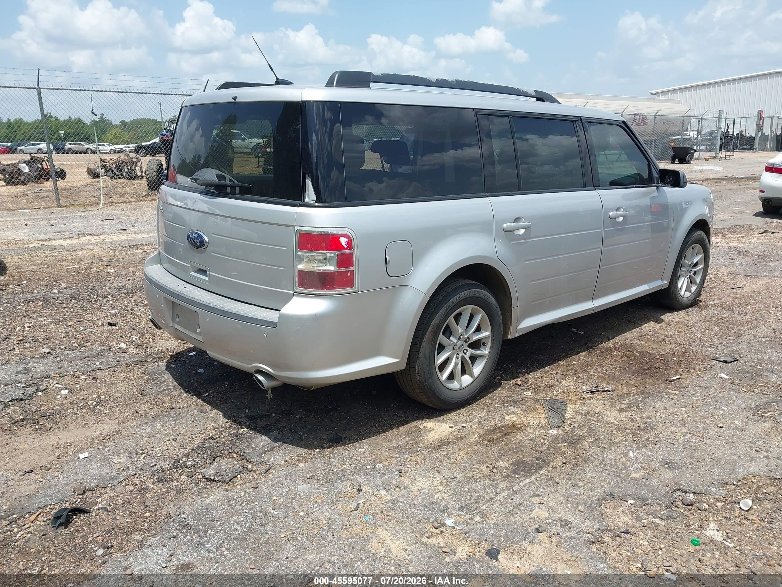 2015 Ford Flex Se Silver vin: 2FMGK5B89FBA11140