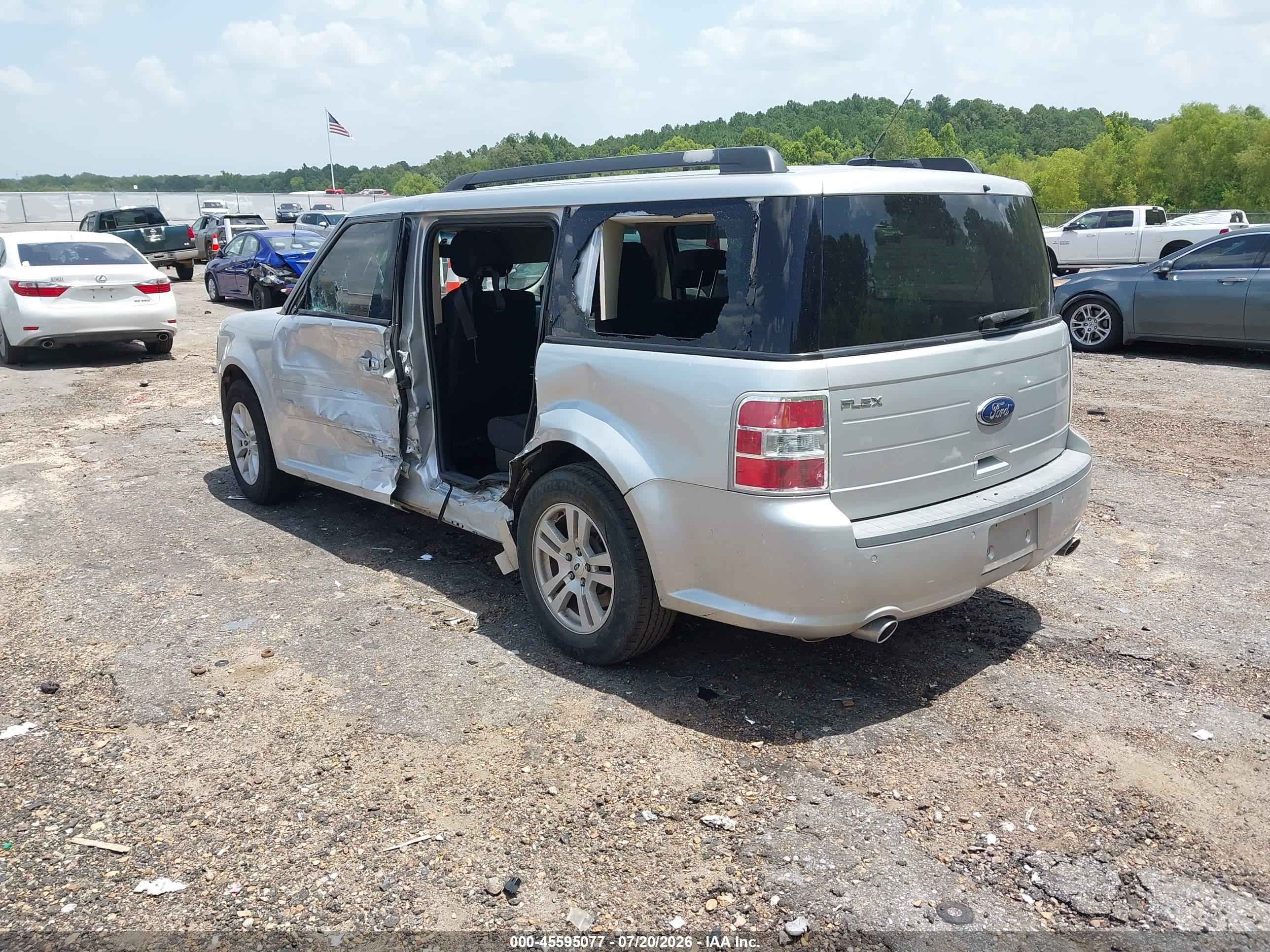 2015 Ford Flex Se Silver vin: 2FMGK5B89FBA11140