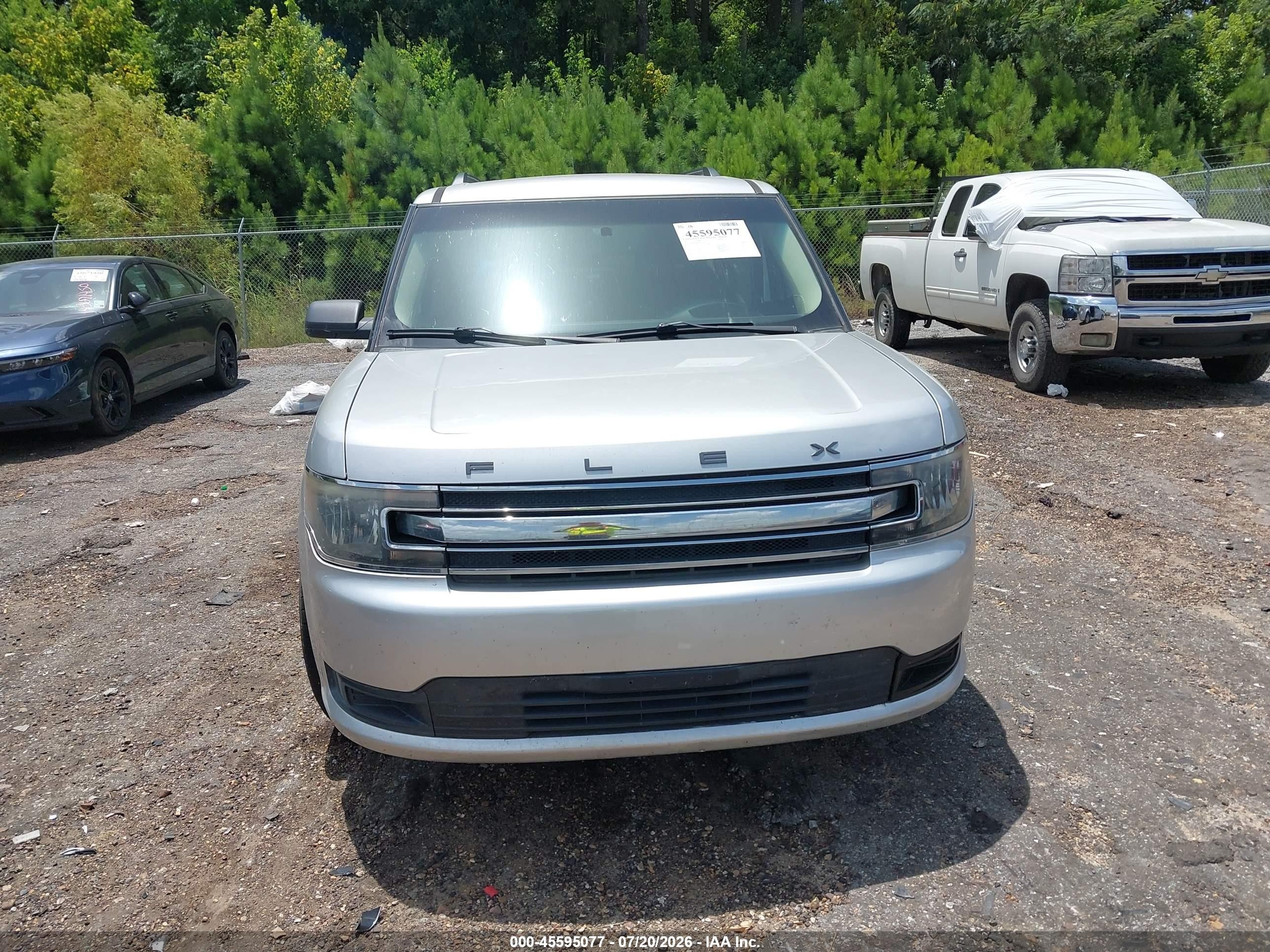 2015 Ford Flex Se Silver vin: 2FMGK5B89FBA11140