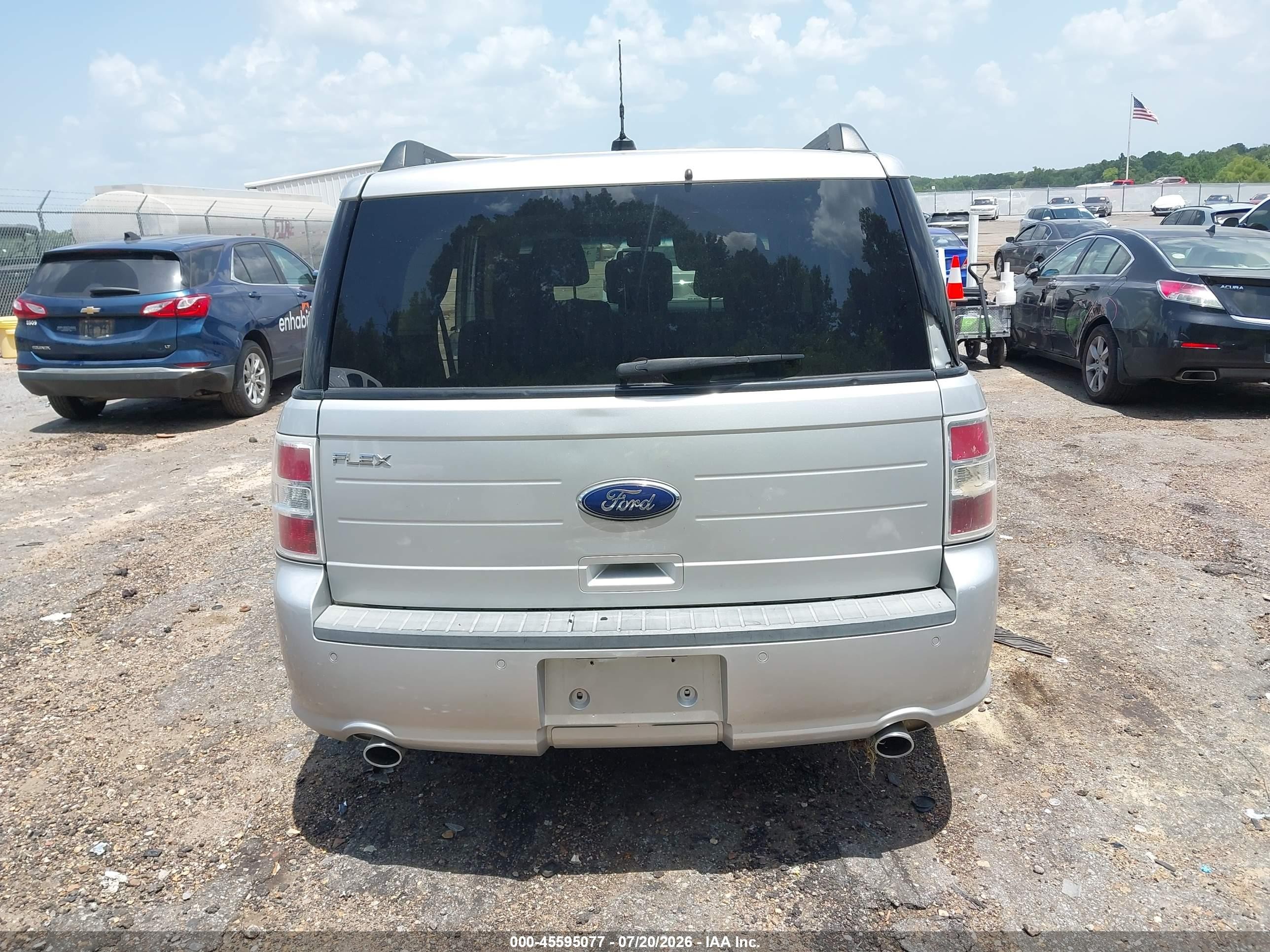 2015 Ford Flex Se Silver vin: 2FMGK5B89FBA11140