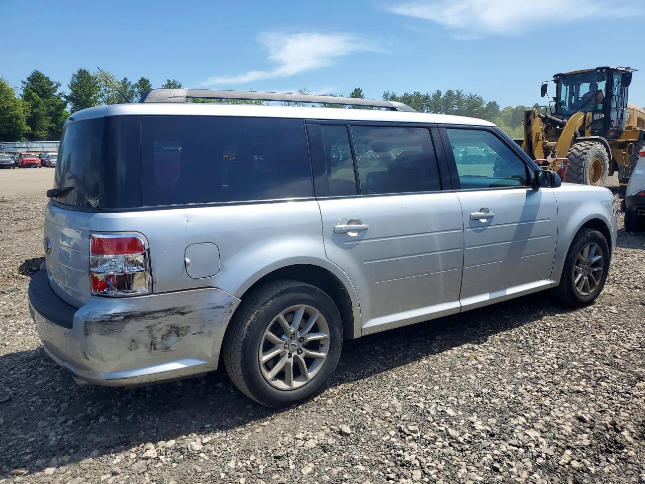 2015 Ford Flex Se Silver vin: 2FMGK5B89FBA22350