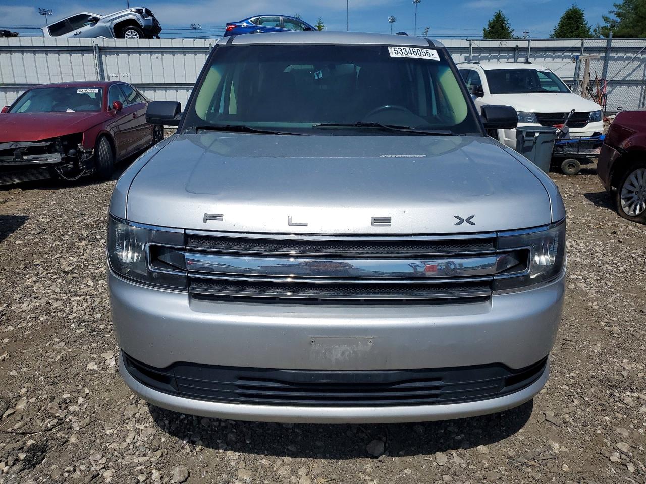 2015 Ford Flex Se Silver vin: 2FMGK5B89FBA22350