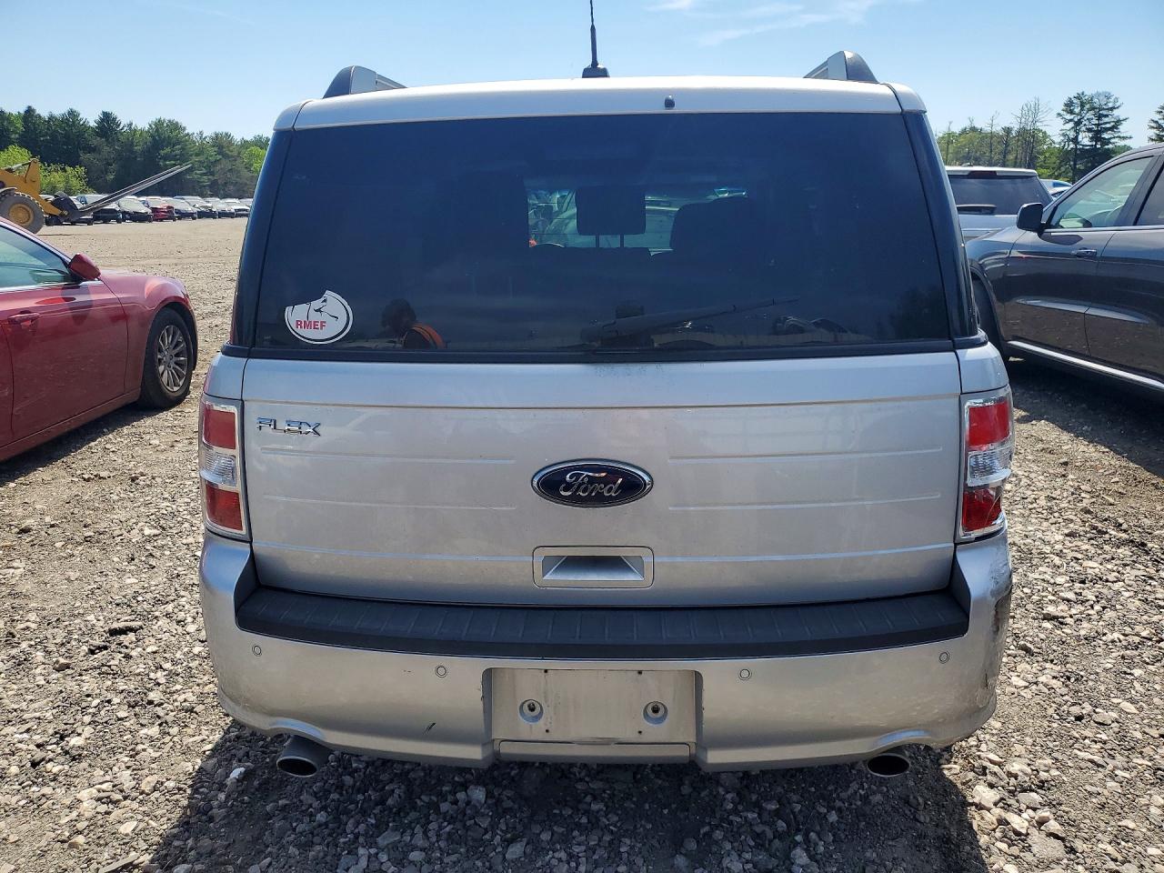 2015 Ford Flex Se Silver vin: 2FMGK5B89FBA22350