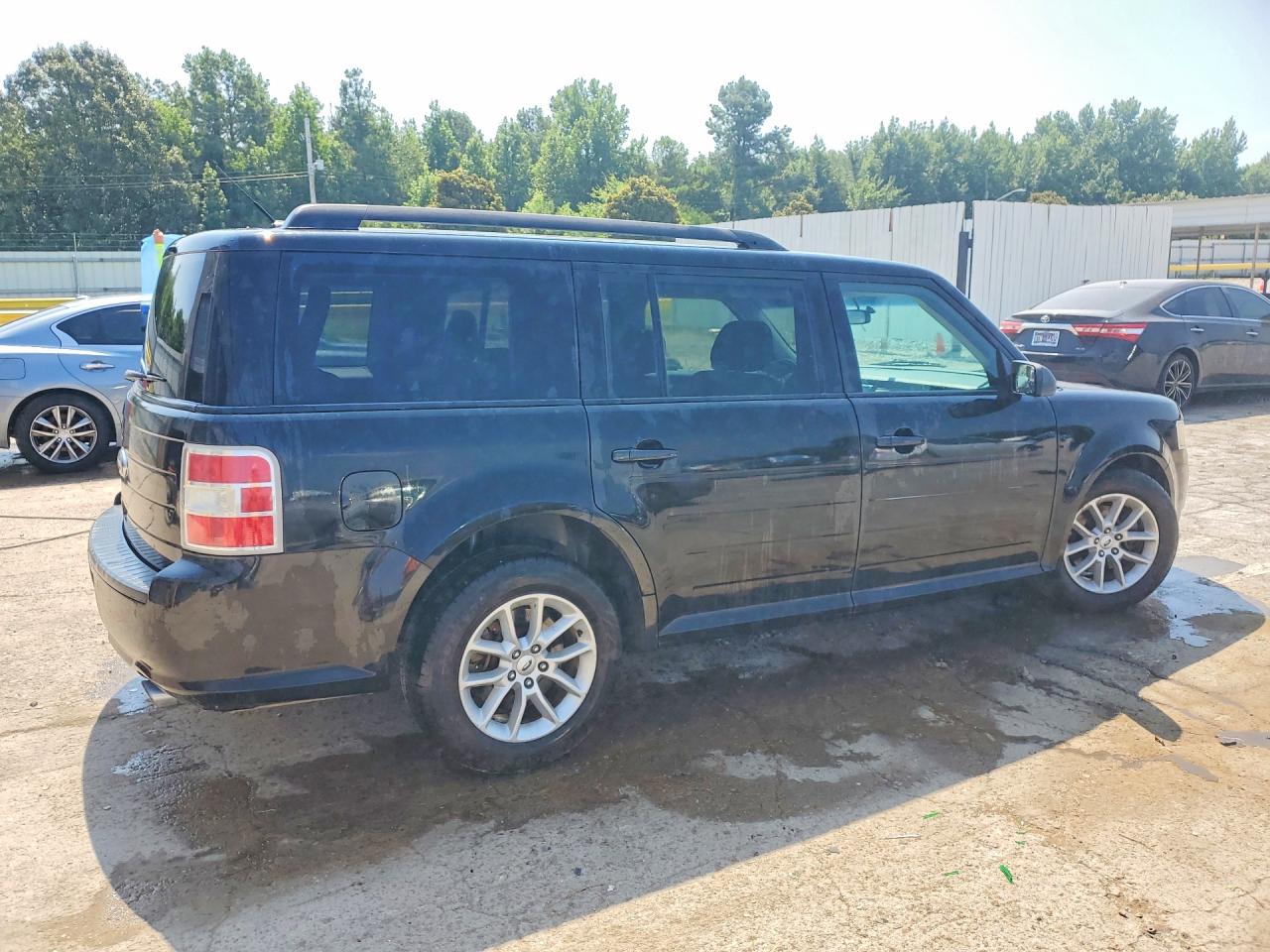 2013 Ford Flex Se Blue vin: 2FMGK5B8XDBD29636